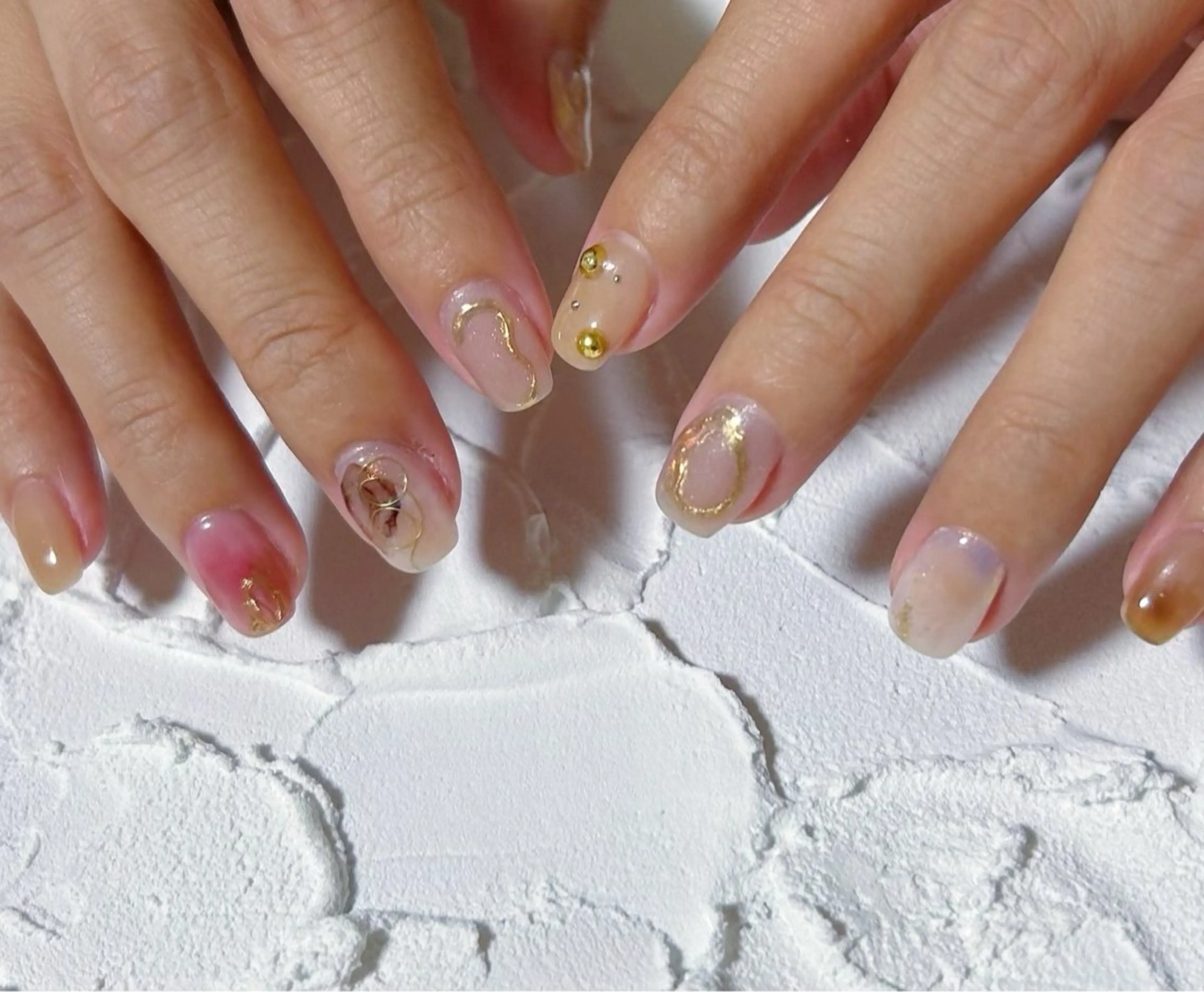 ネイル ハンドネイル Lofi nails ゆきこのネイルデザイン