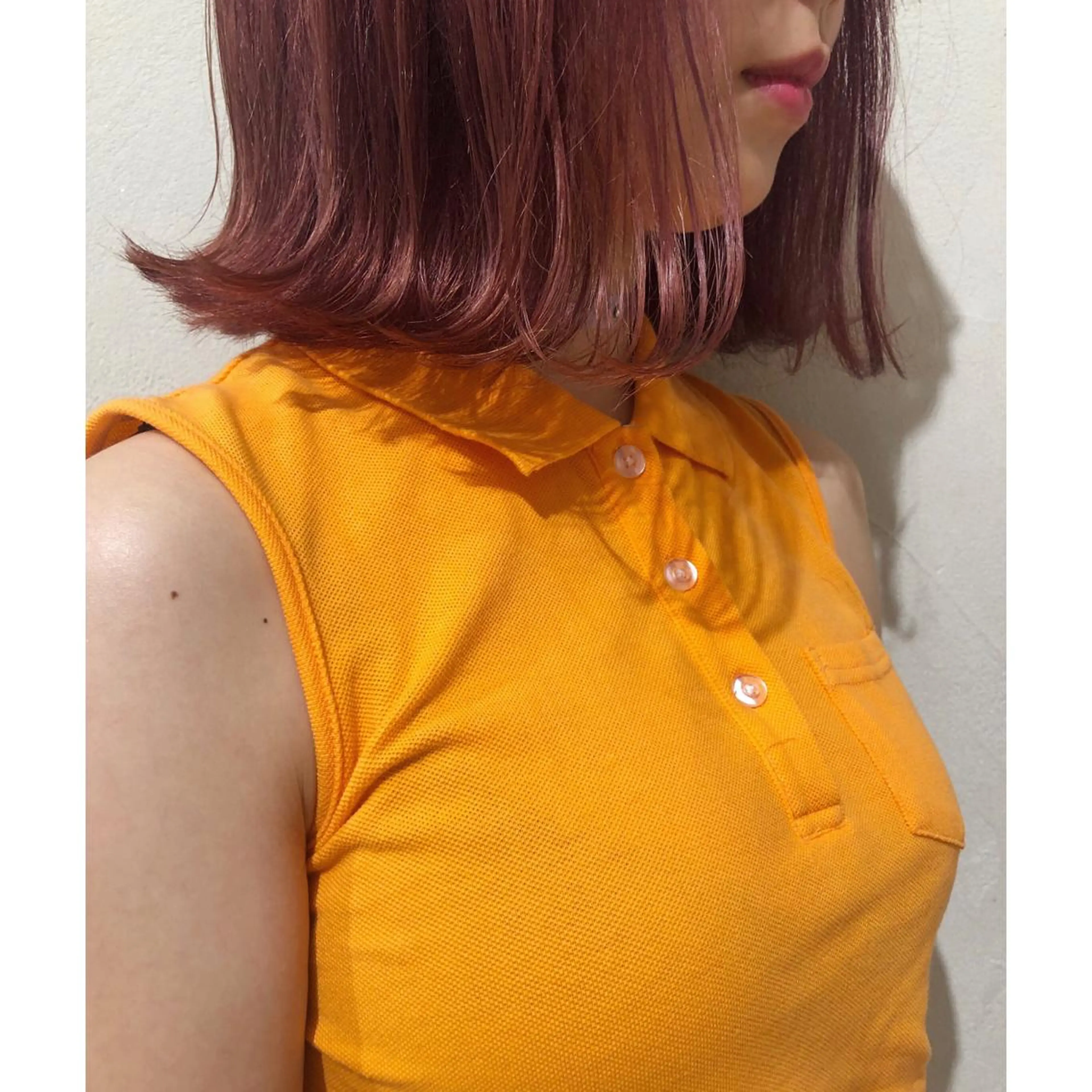 ミディアム レイヤーカット/ 透明感カラーmikuのヘアスタイル