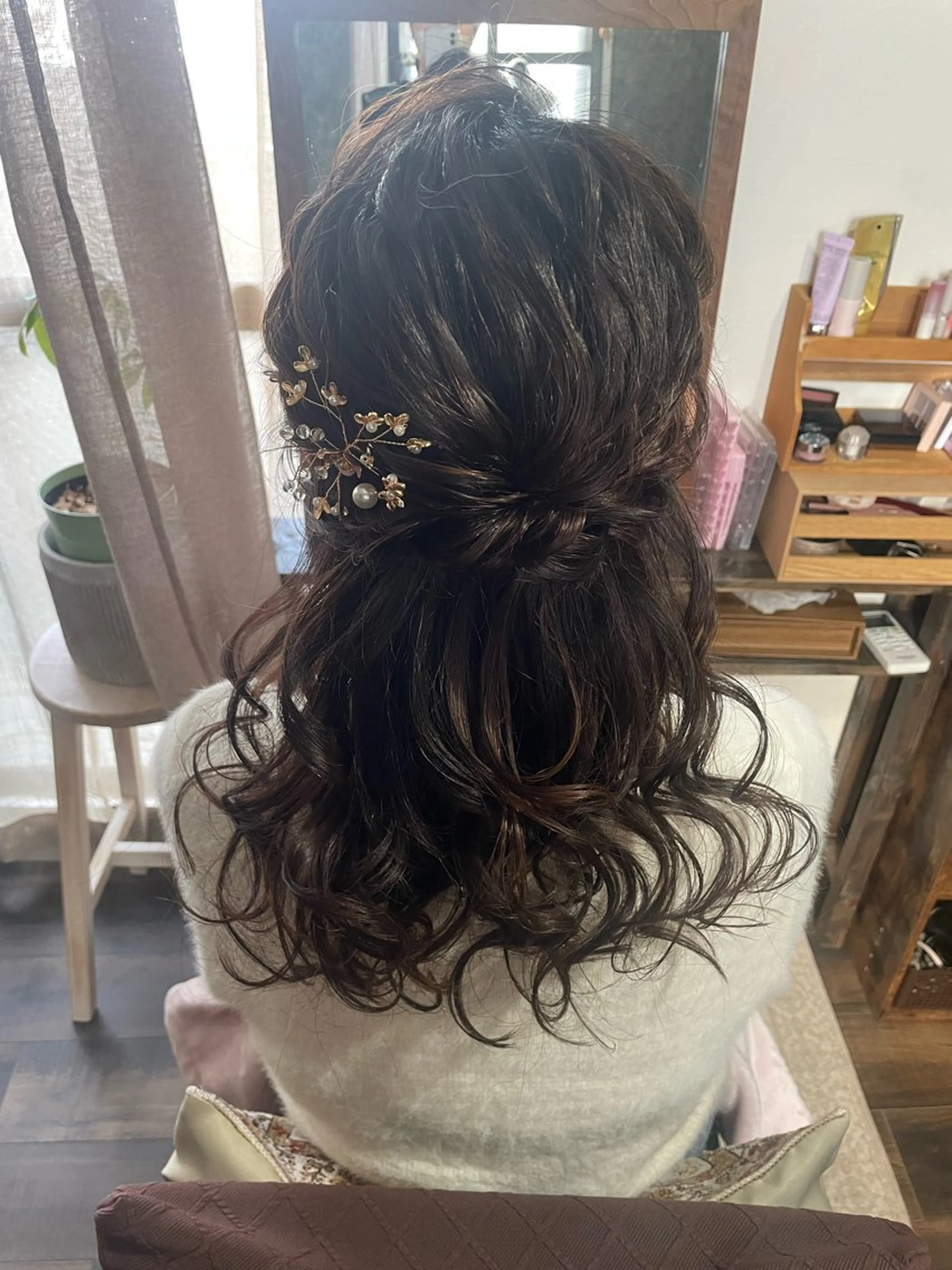 ヘアアレンジ ヘアセット サロンデアトリエ 愛沙花のマツエク・マツパデザイン