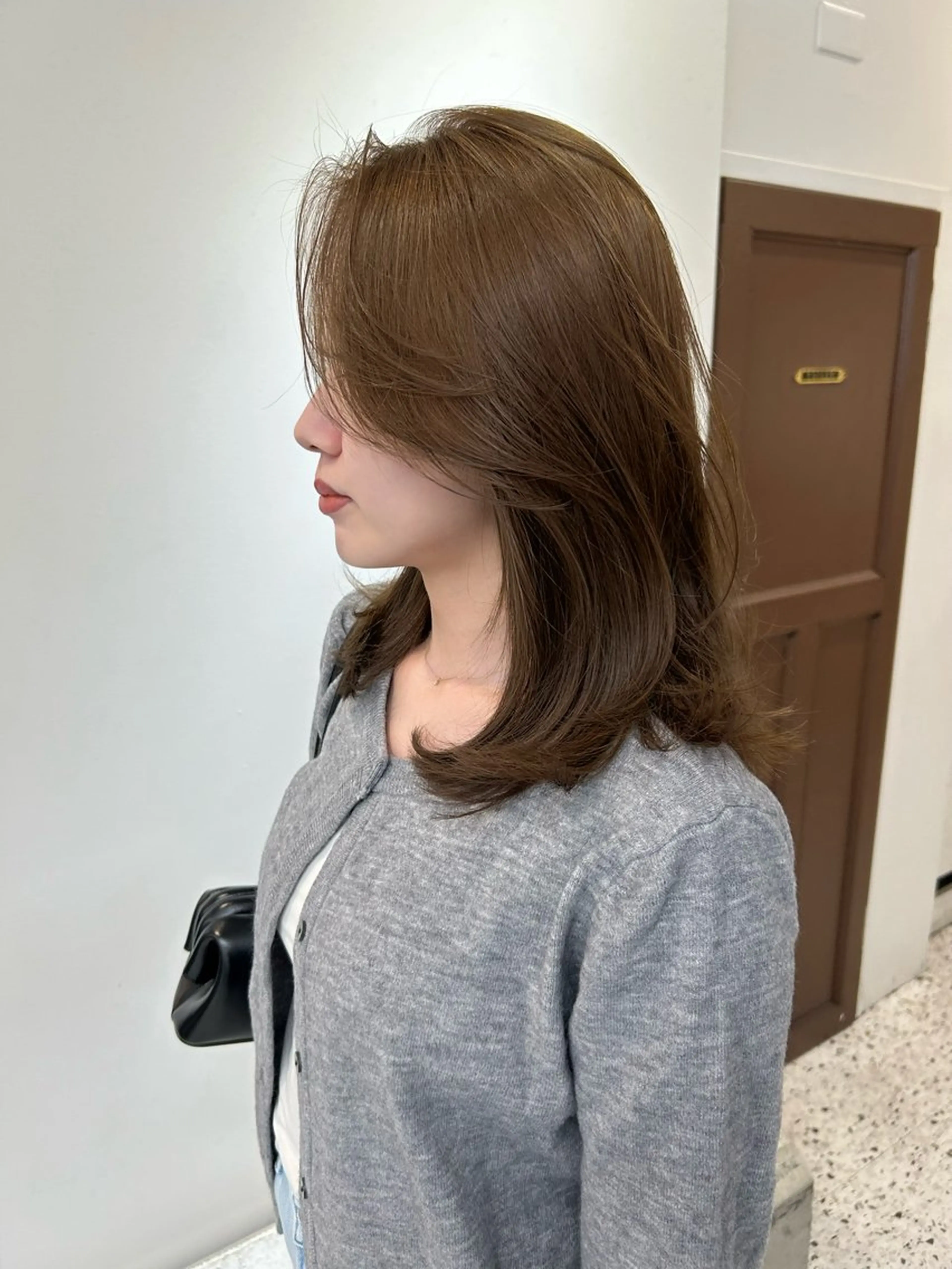 ミディアム カラー ヘアカラー 渋谷/駅近/徒歩4分 /生田レイのヘアスタイル