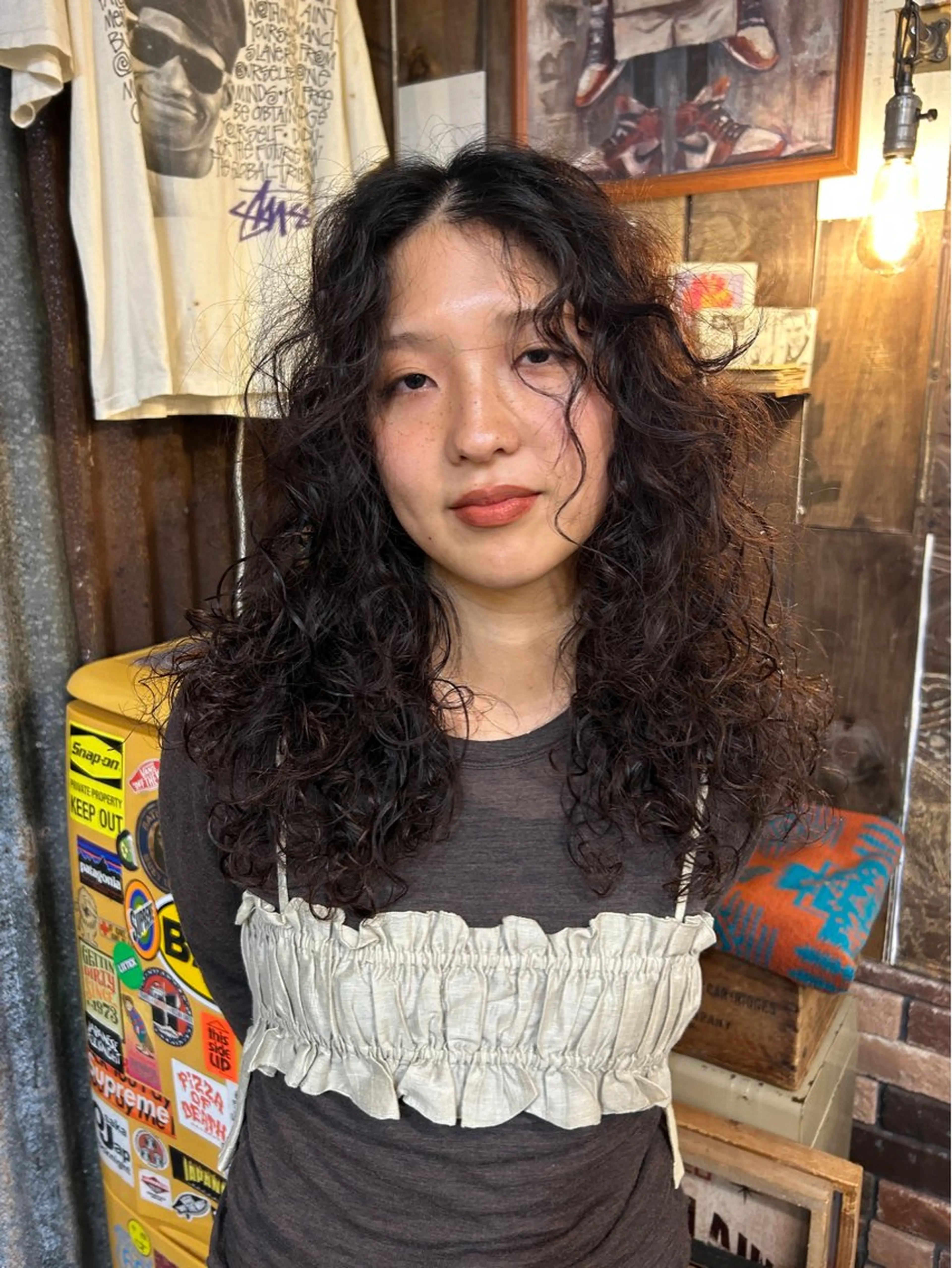 パーマ 吉岡 さゆりのヘアスタイル