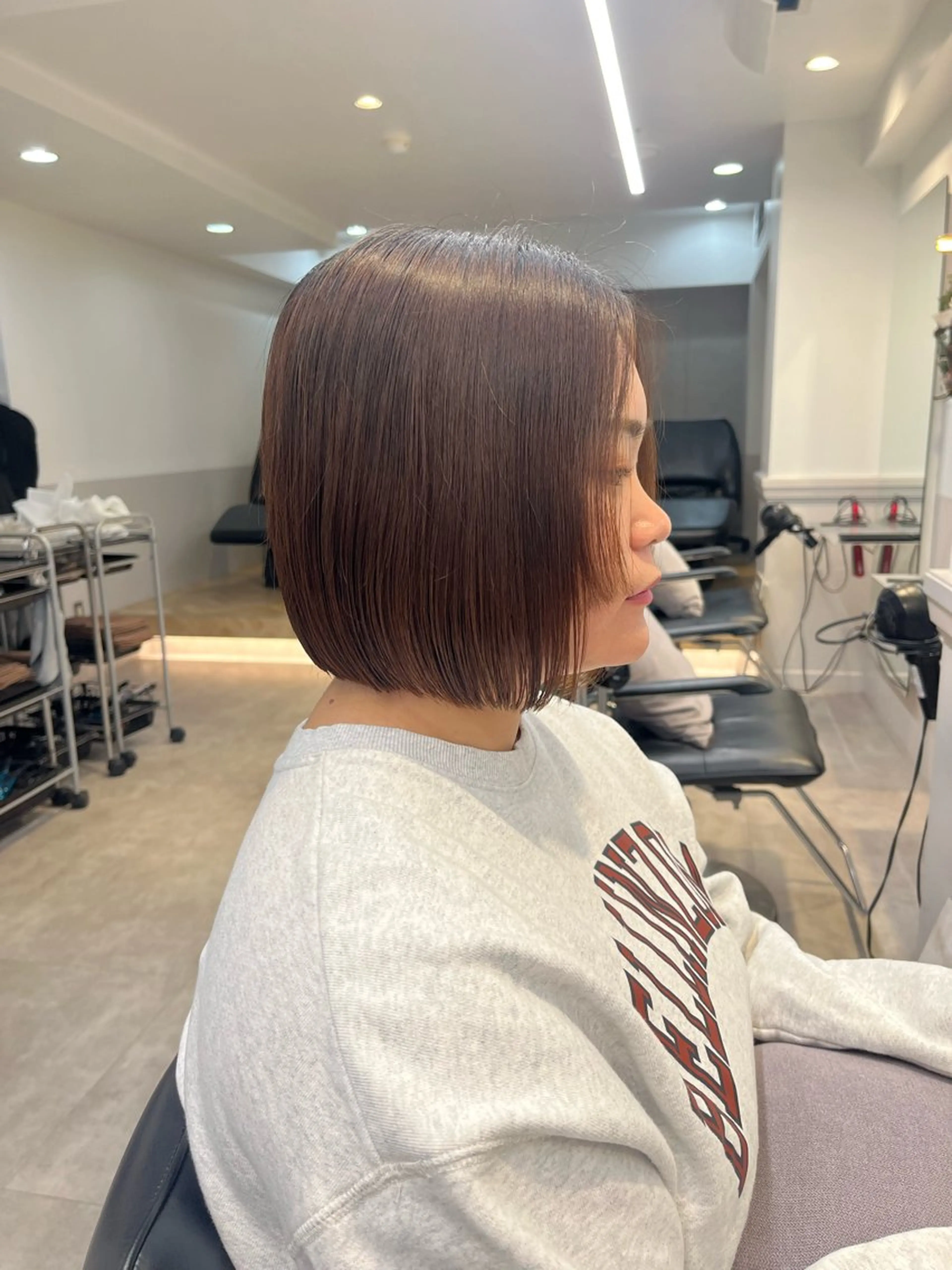 ショート ボブ マミ☁️ヘアセット /お呼ばれヘア/銀座のヘアスタイル