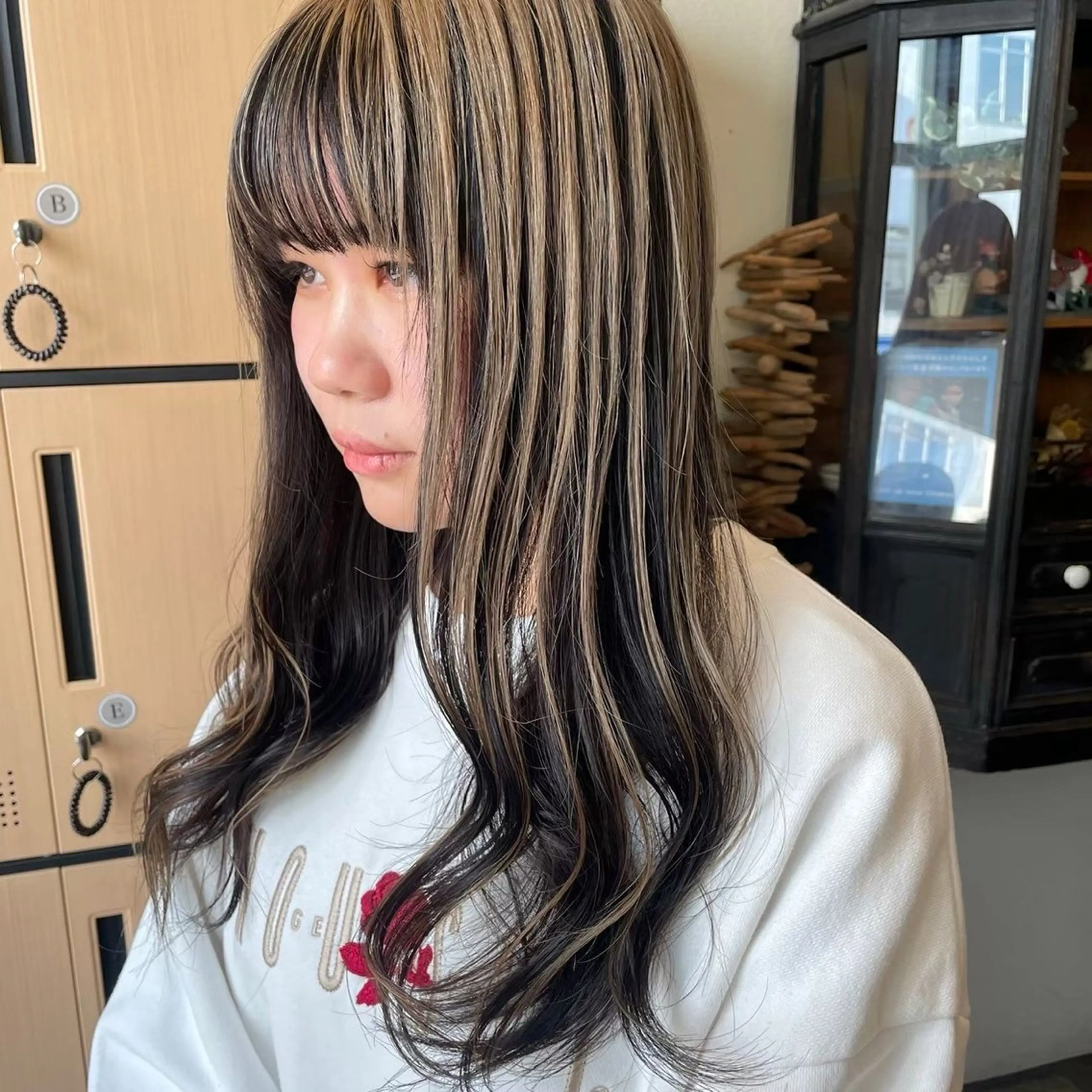 【ミニモ学割】🎨1ブリーチカラー×Aujuaトリートメント✨￥14,850~ ※ロング料金ありの写真