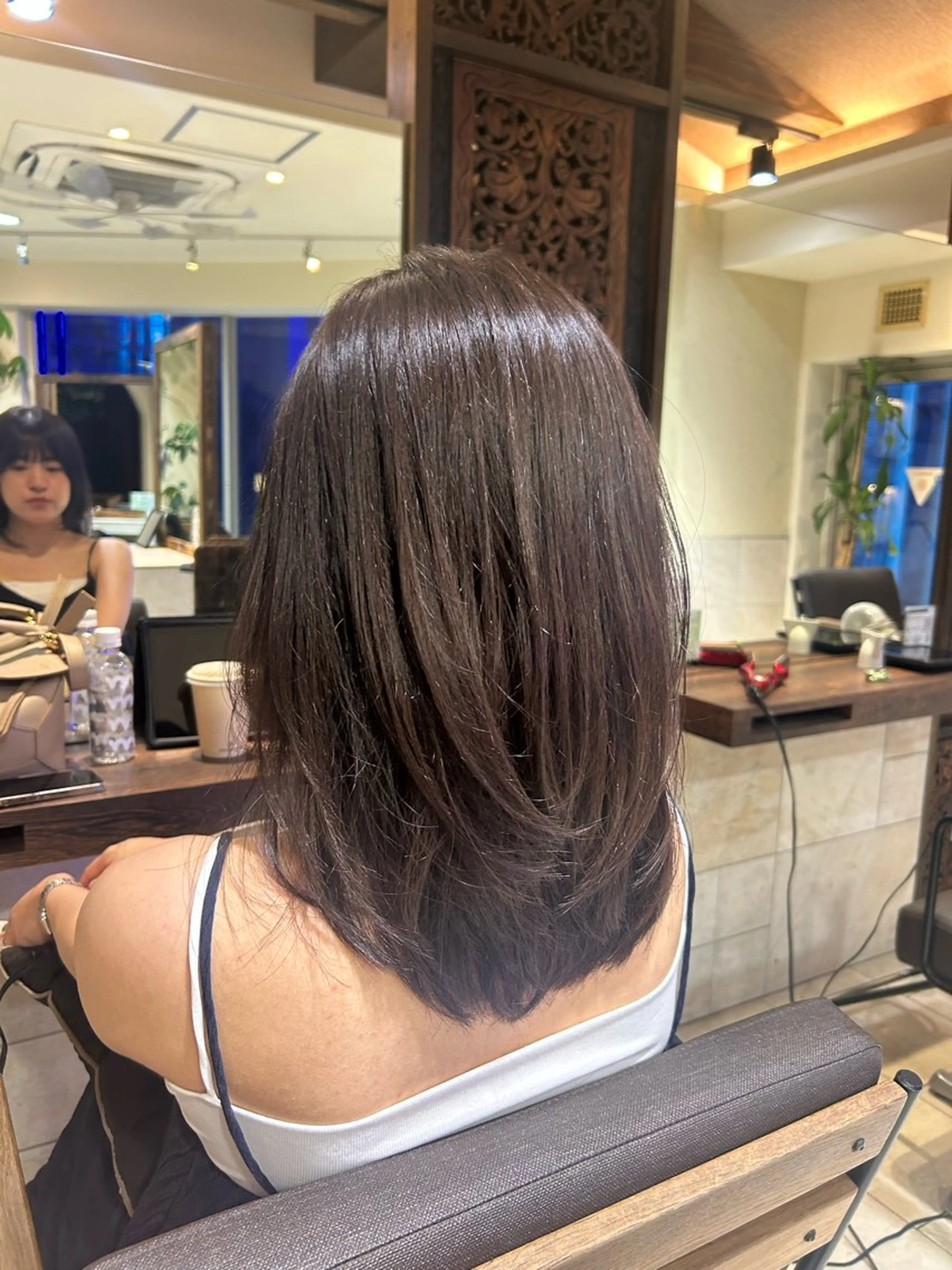 ミディアム おおがくみゆ🦙🍊 ‪‪⭐️池袋のヘアスタイル