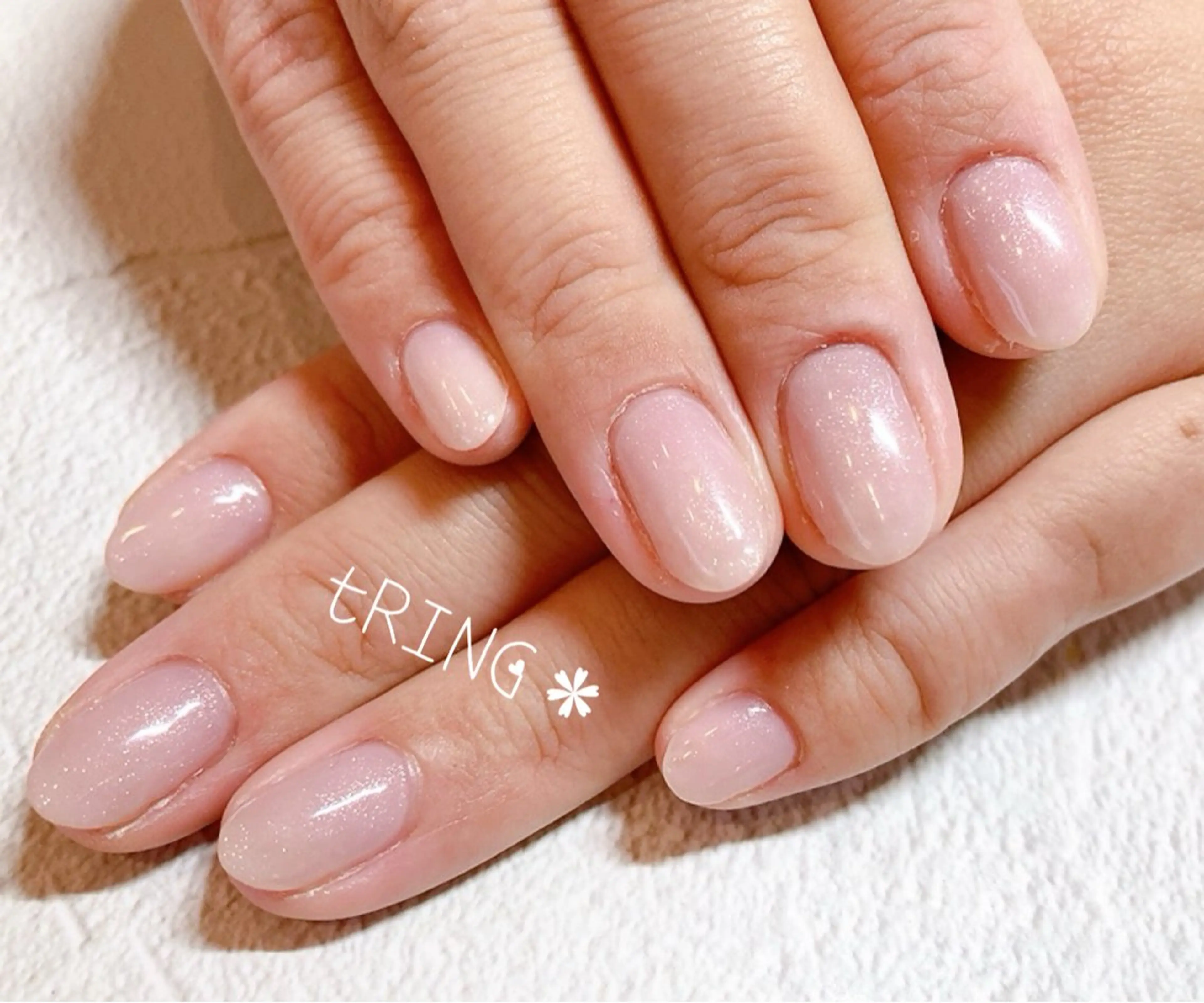 ネイル ハンドネイル tRING＊ しいの木台のネイルデザイン