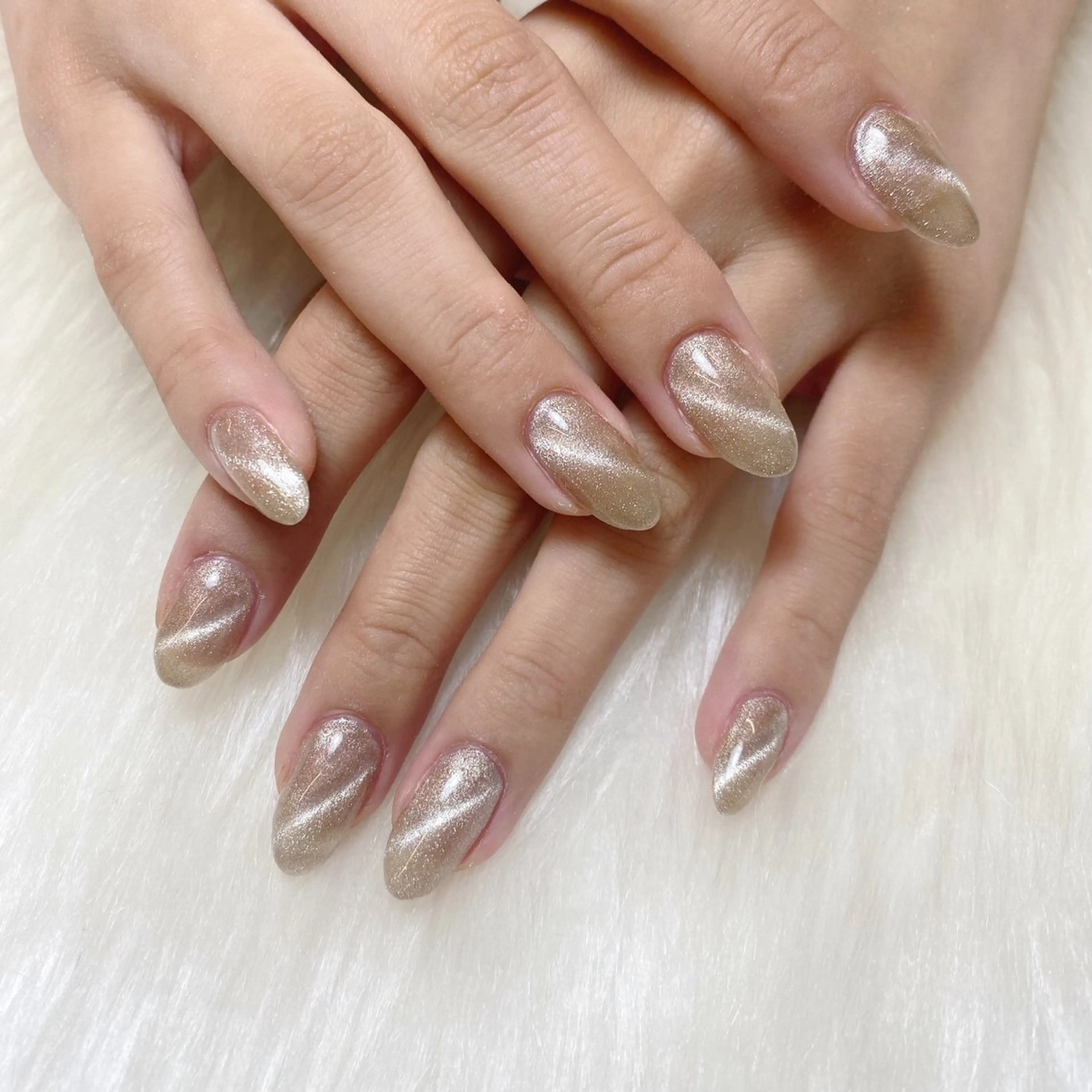 ネイル ブルー 長さ出し フラッシュネイル フットネイル フレンチネイル ハンドネイル fein. miku🎀🍼のネイルデザイン