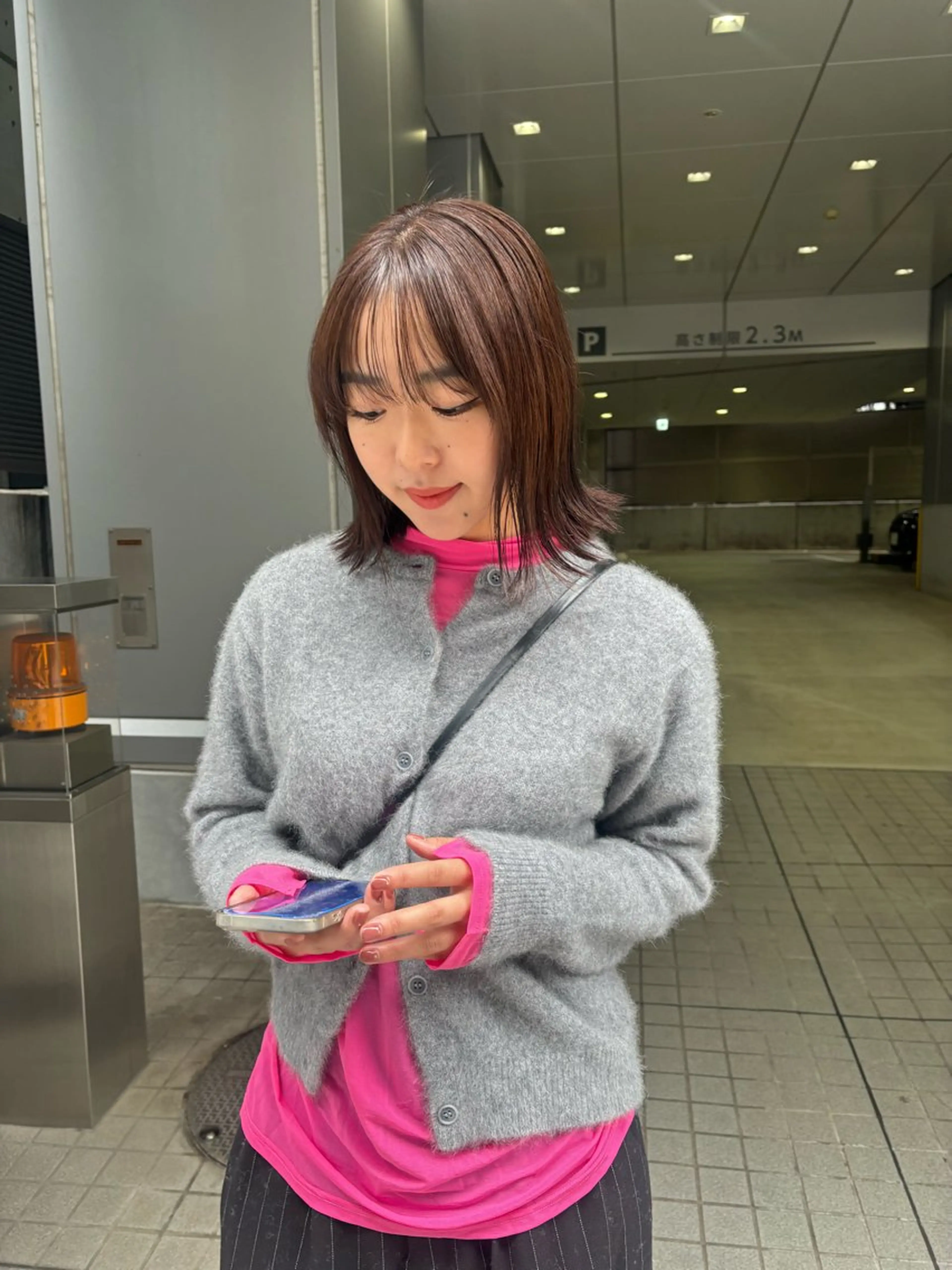 ミディアム MISAKI🪐 縮毛矯正のヘアスタイル