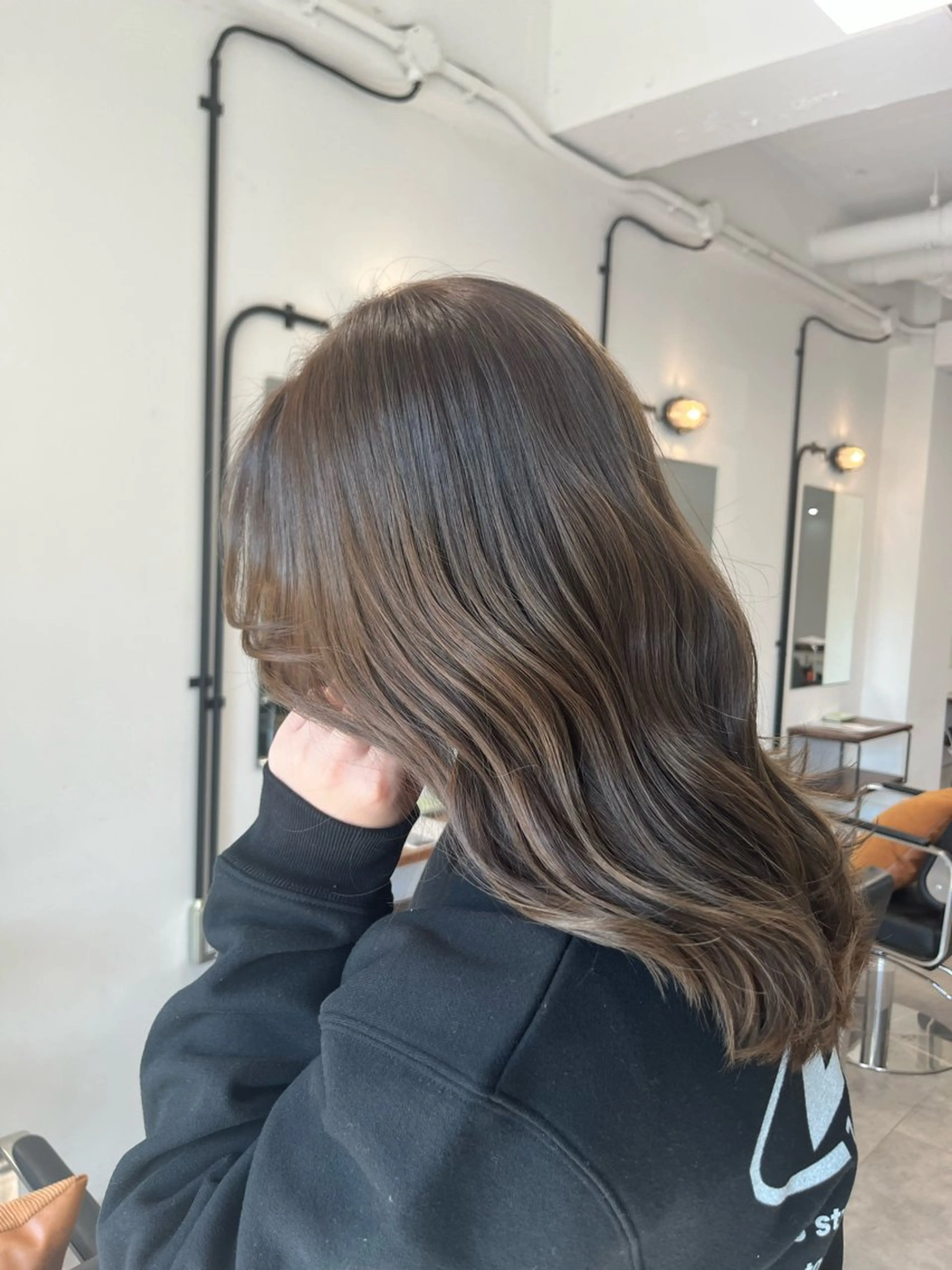 セミロング カラー ヘアカラー LABO hair salon所属・🍋ミニモ限定価格 Konomi🍋のヘアスタイル