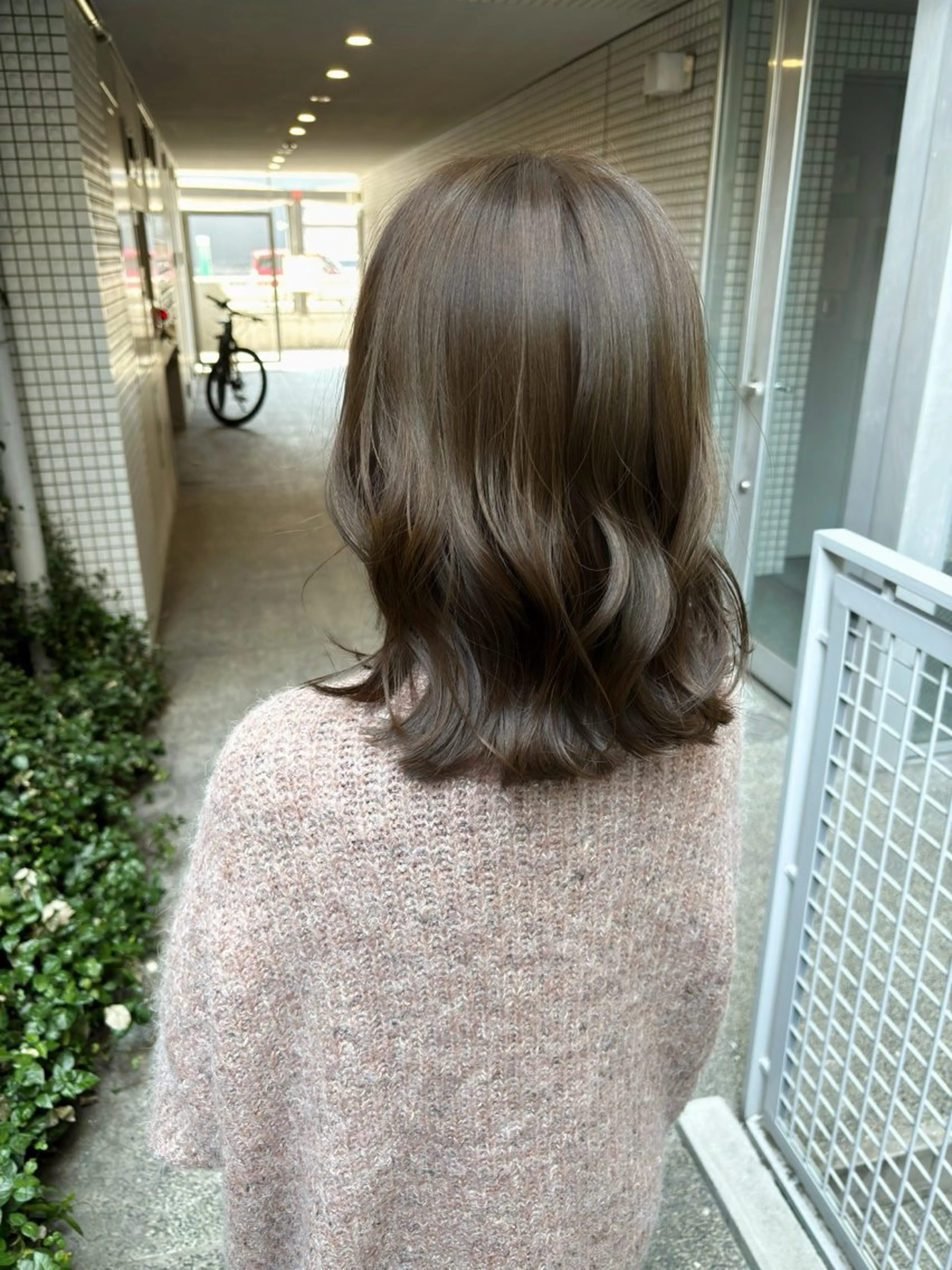 ミディアム カラー Large 都筑雅人のヘアスタイル
