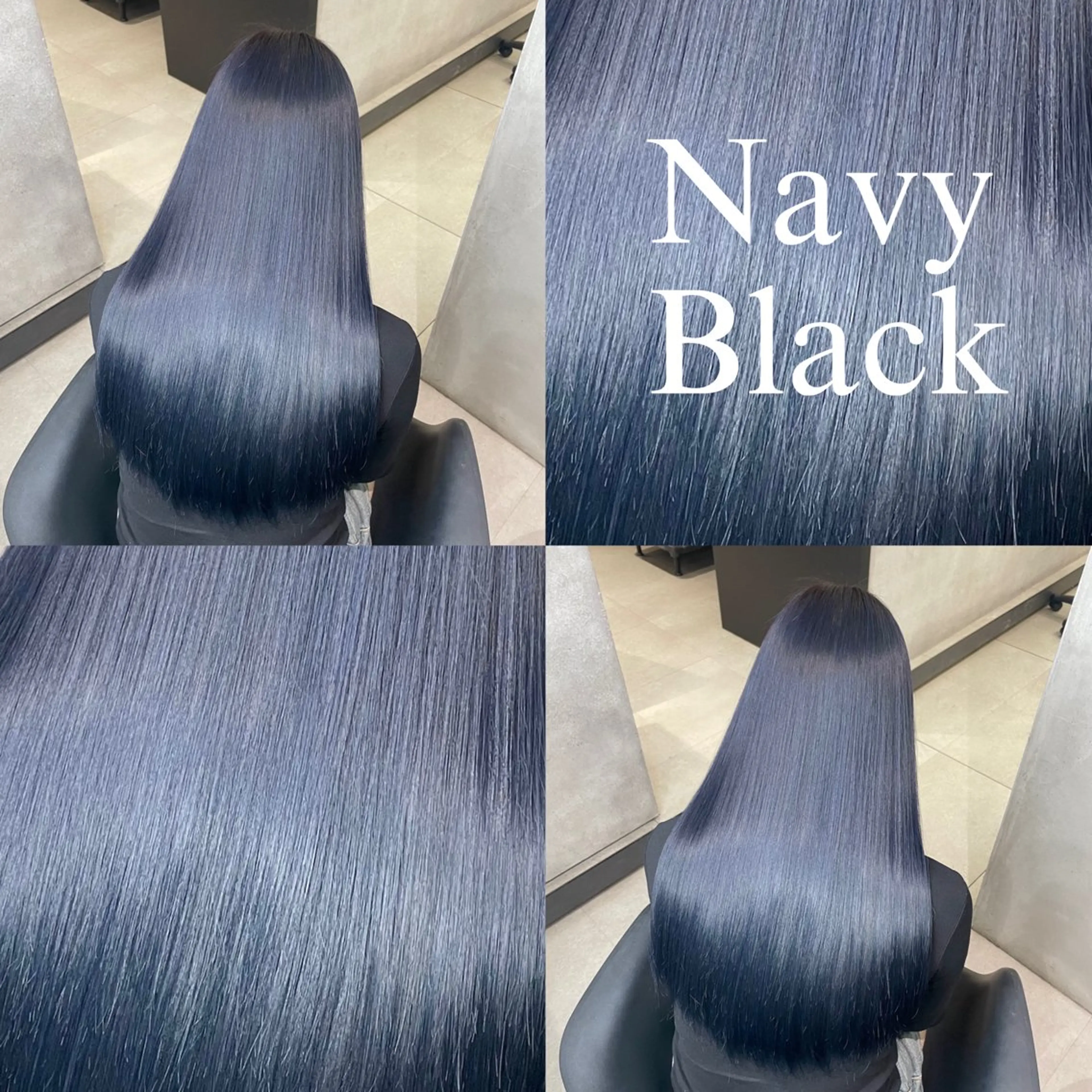 艶ワンカラー🥣🫐💫【ロング料金なし✨】【高発色カラー剤込み】の写真