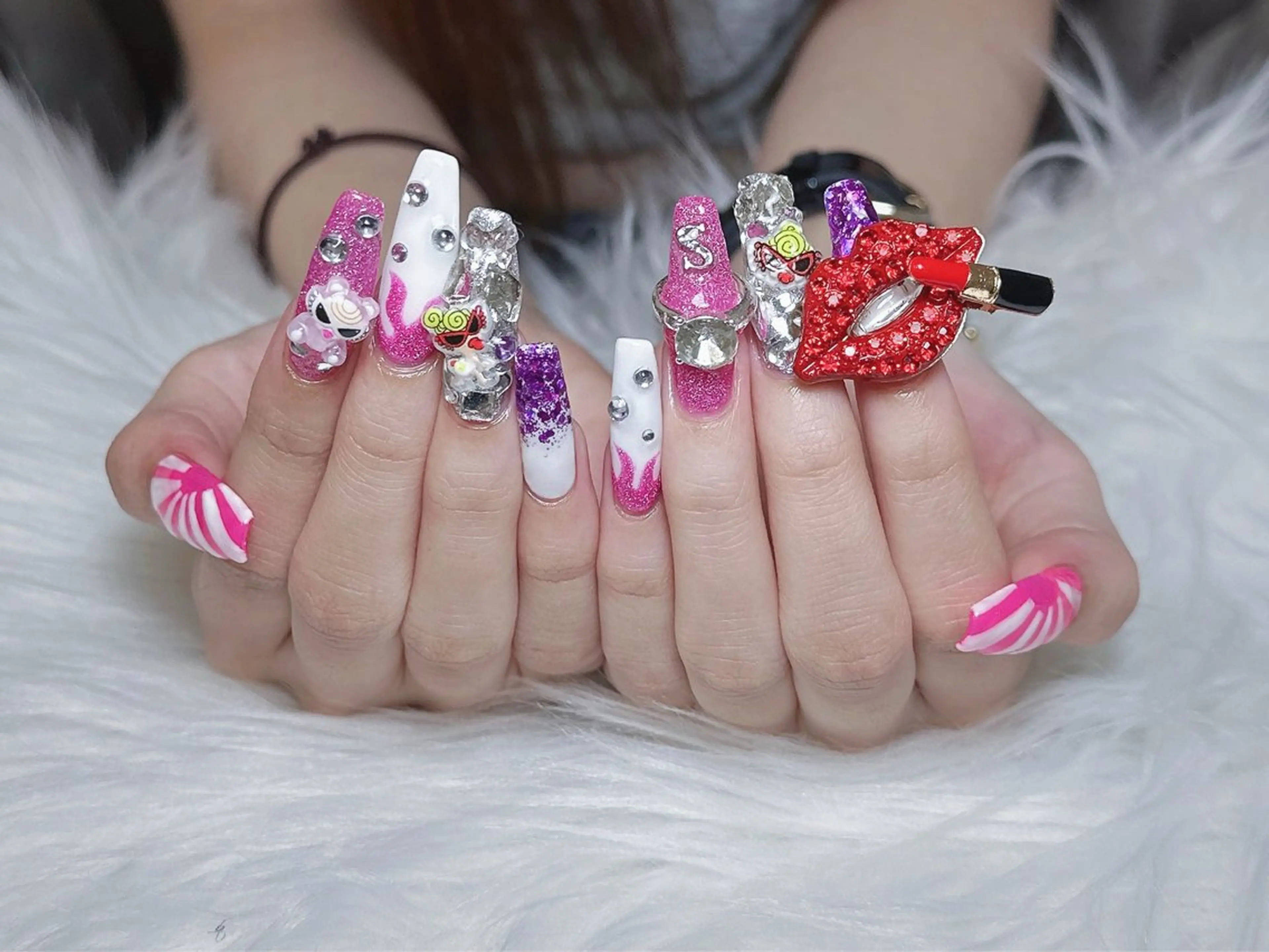 ネイル 【Eclat ｴｸﾗ】nail＆beauty所属・Eclat〔ｴｸﾗ〕 MOEKA𝜗𝜚*のネイルデザイン