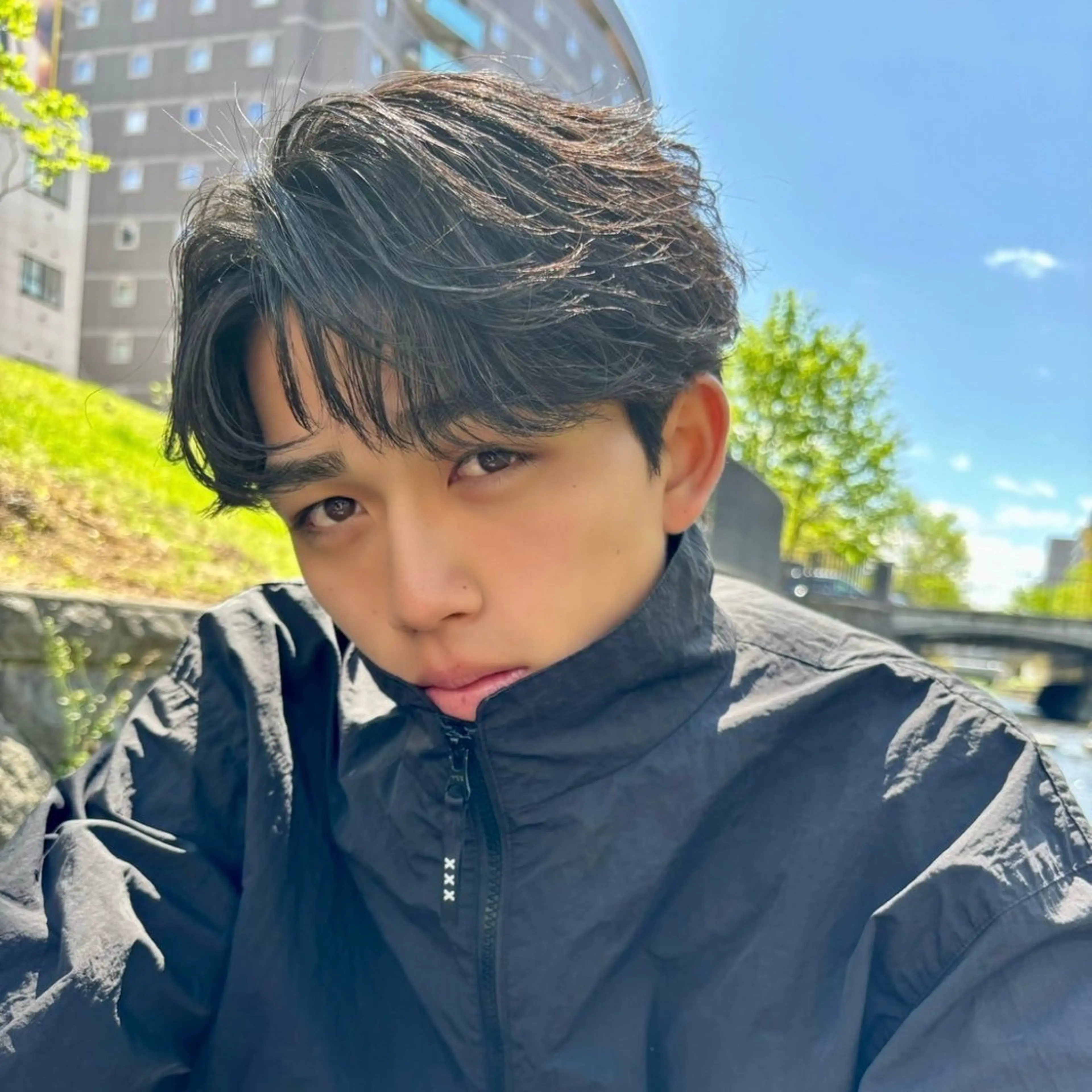 【12月限定✨】 フェザーパーマ🪶+メンズカット+シャンプー+トリートメント🌱の写真