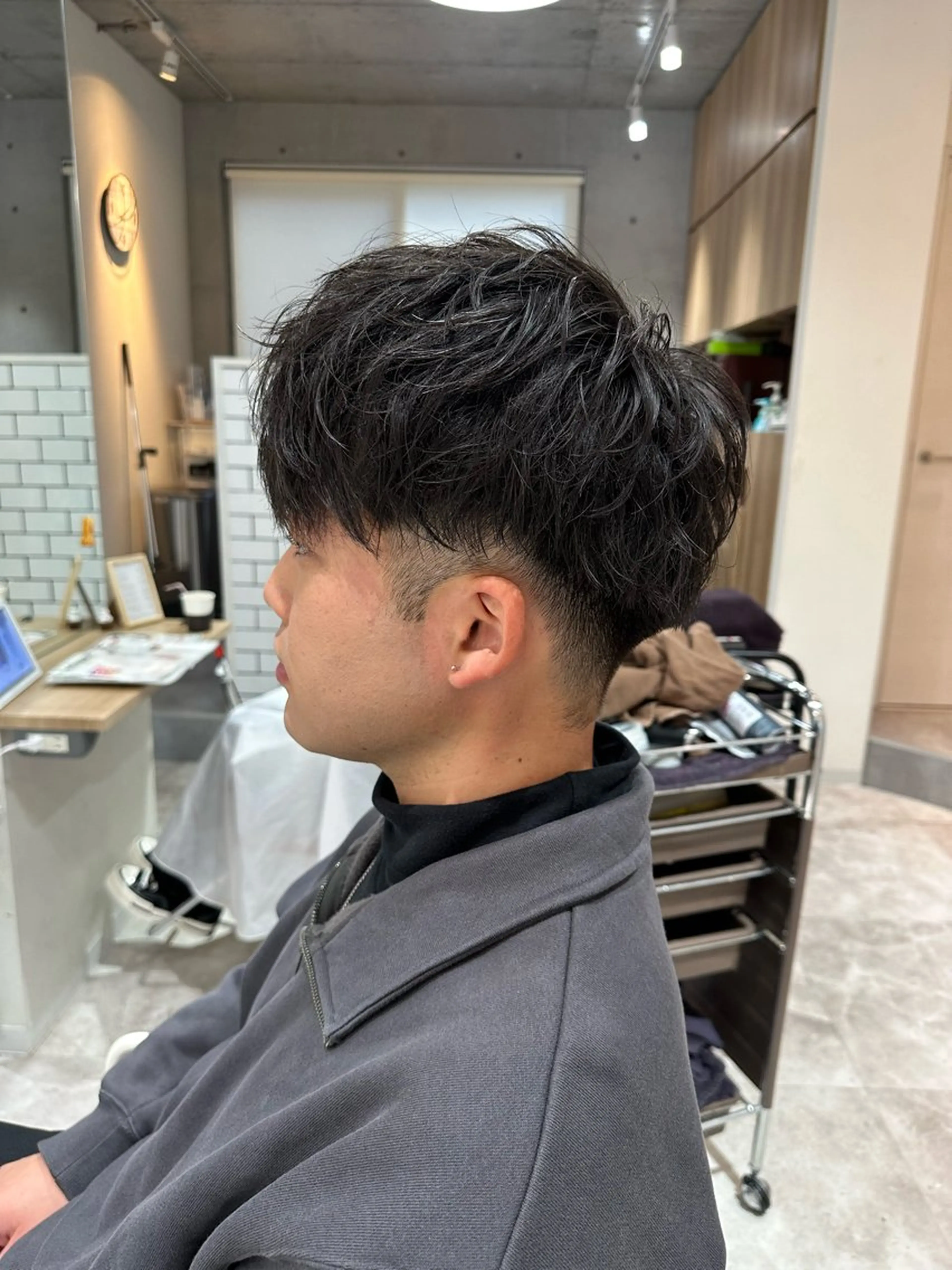 メンズ カット 💎メンズカット ／フェザー／細野💎のヘアスタイル