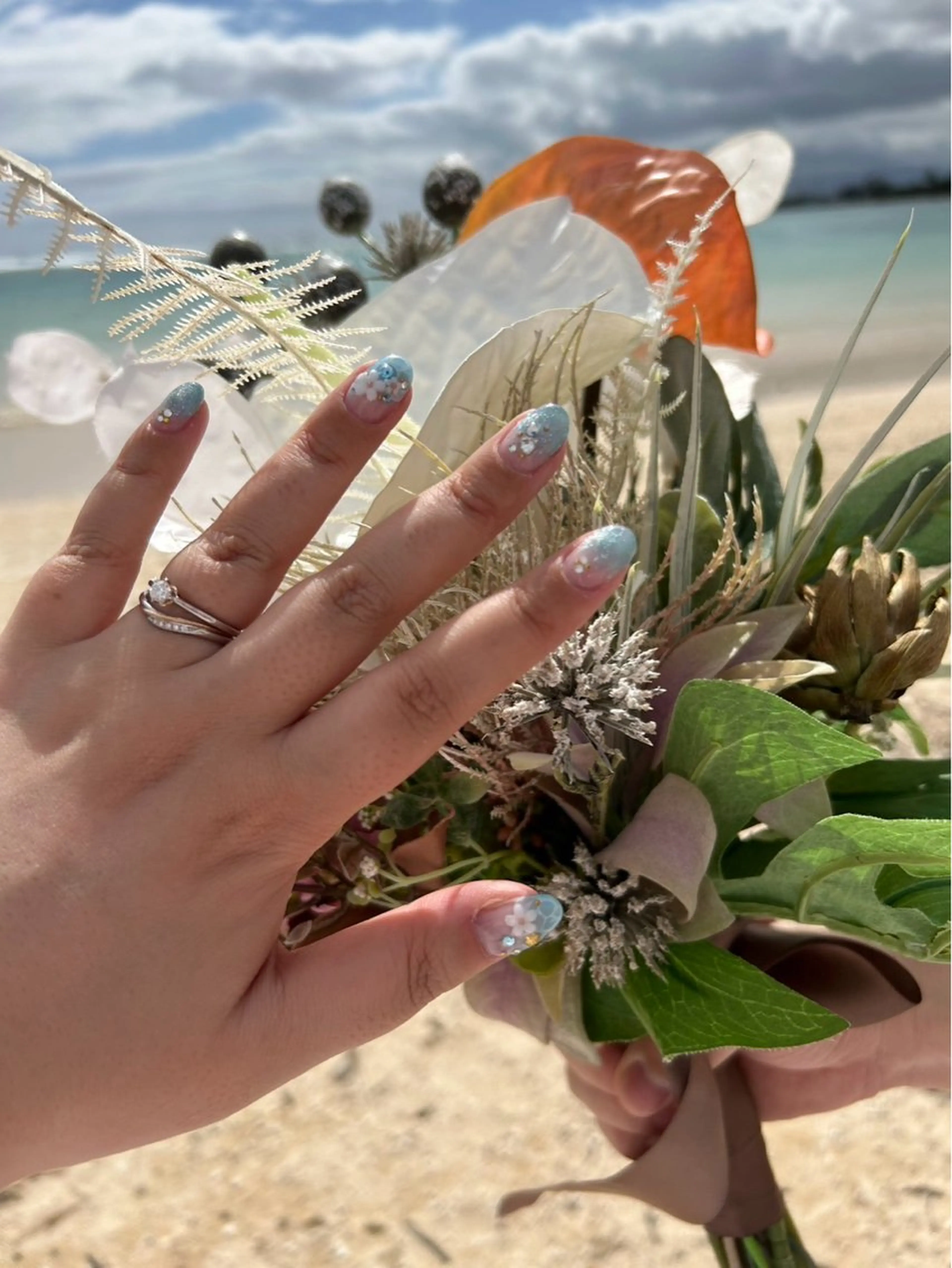 ネイル ブライダルネイル 💅fleur Ayumiのネイルデザイン