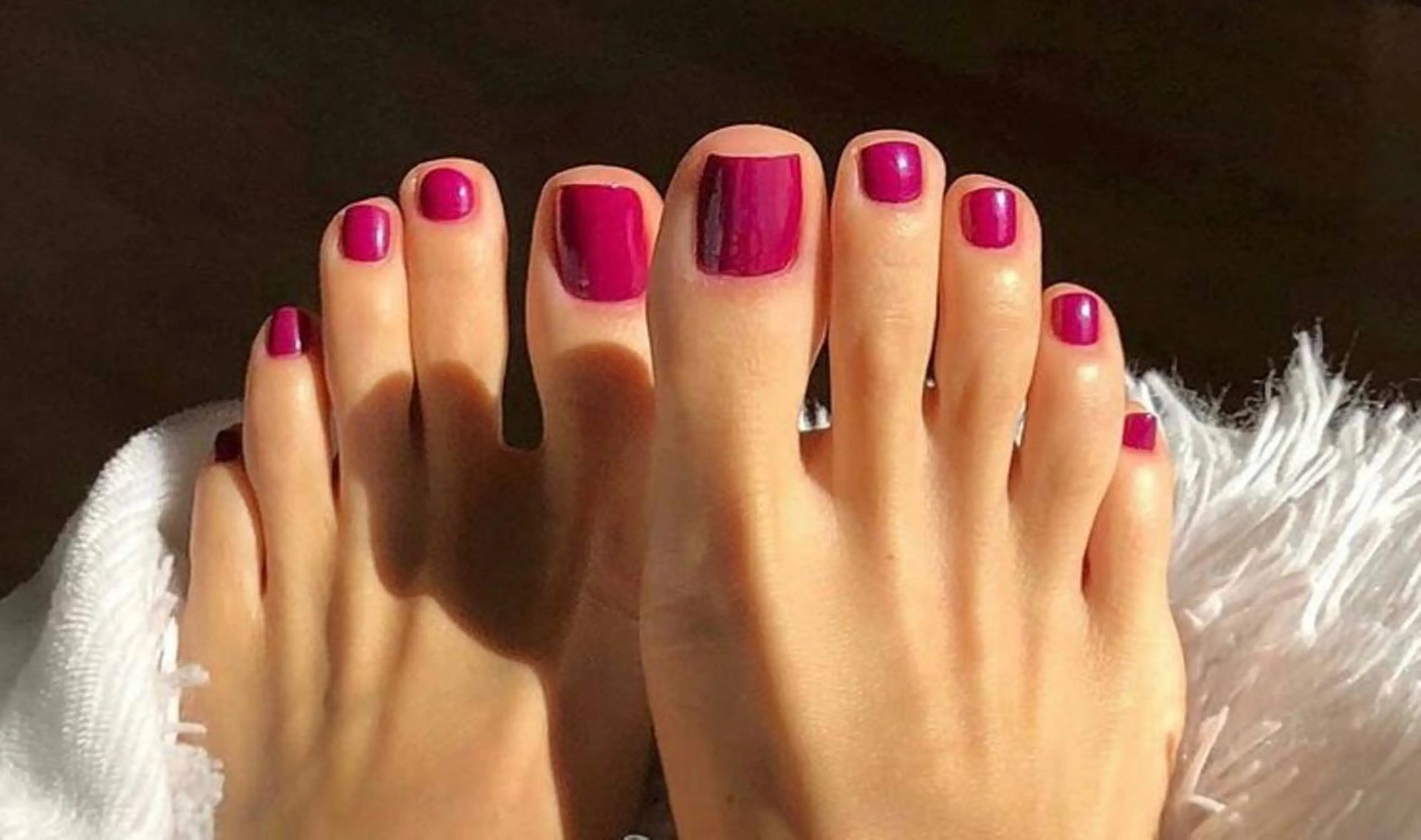 ネイル フットネイル ワンカラーネイル 北浦和 自爪育成ケアのネイルデザイン