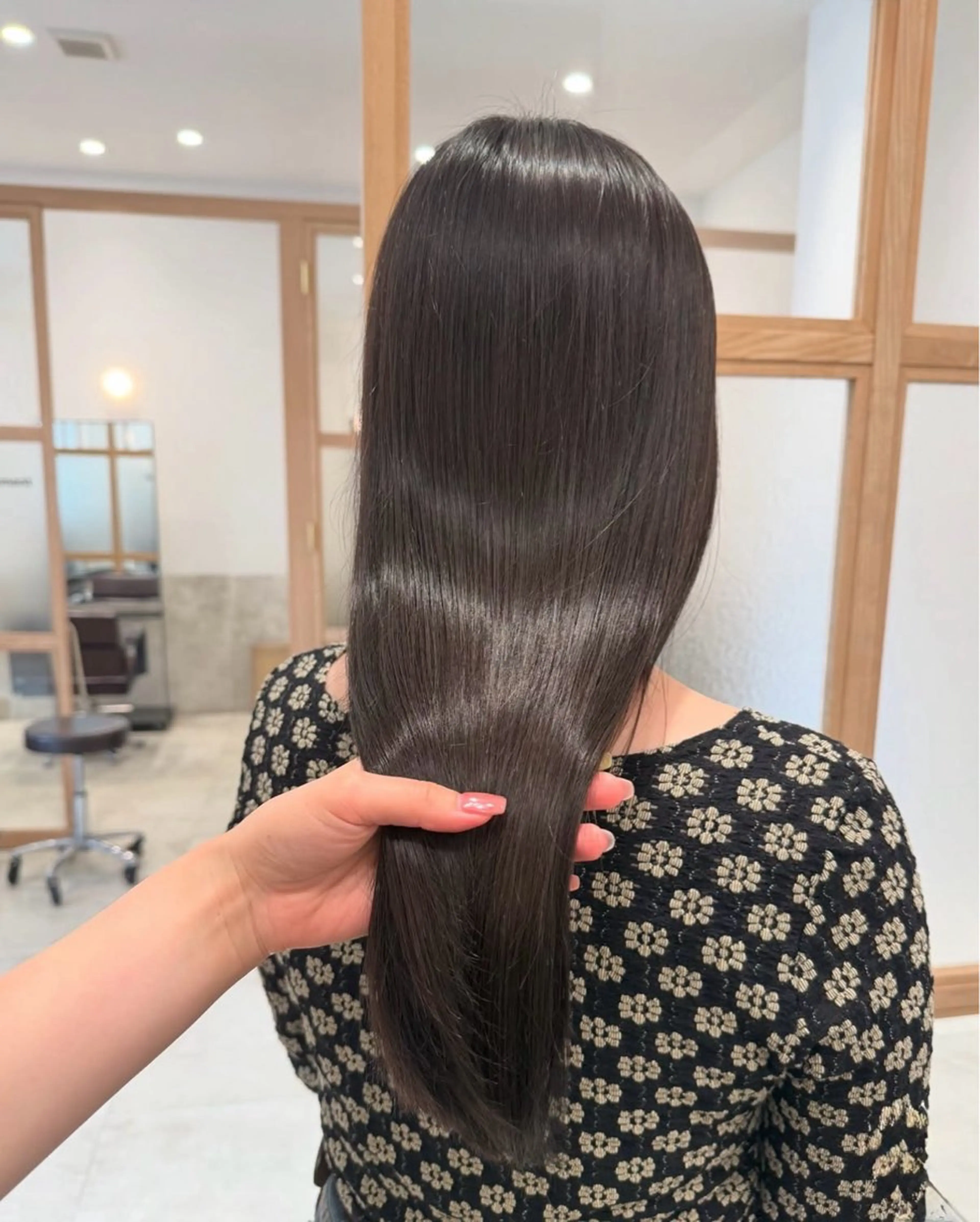 ロング カット ヘアカラー 縮毛矯正 トリートメント GO TODAY SHAiRE SALON 原宿Stella店所属・𓍯柔らかhair 𓍯 yukinoのヘアスタイル