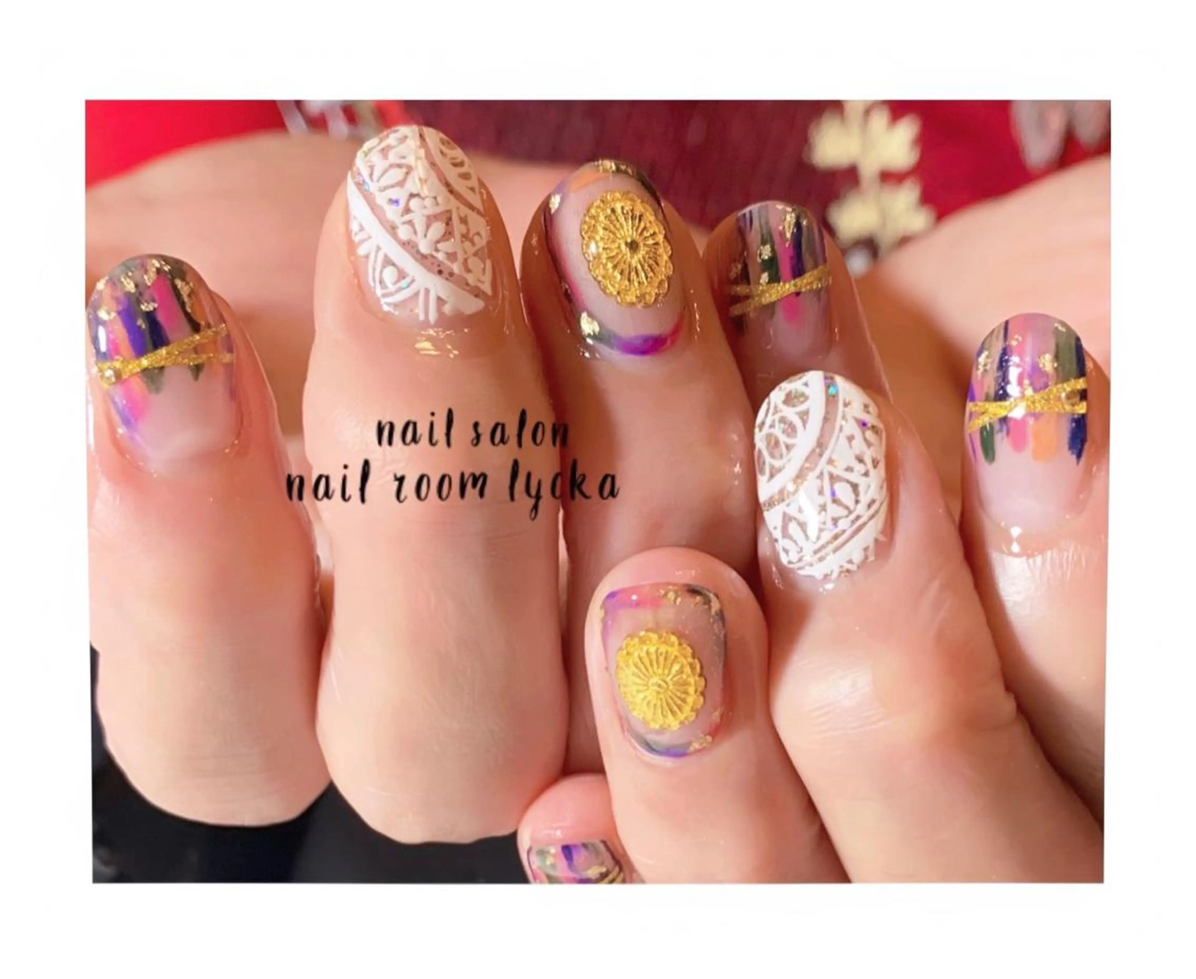 ネイル ﾈｲﾙﾙｰﾑﾘｯｶ 𝐦𝐚𝐲𝐮のネイルデザイン