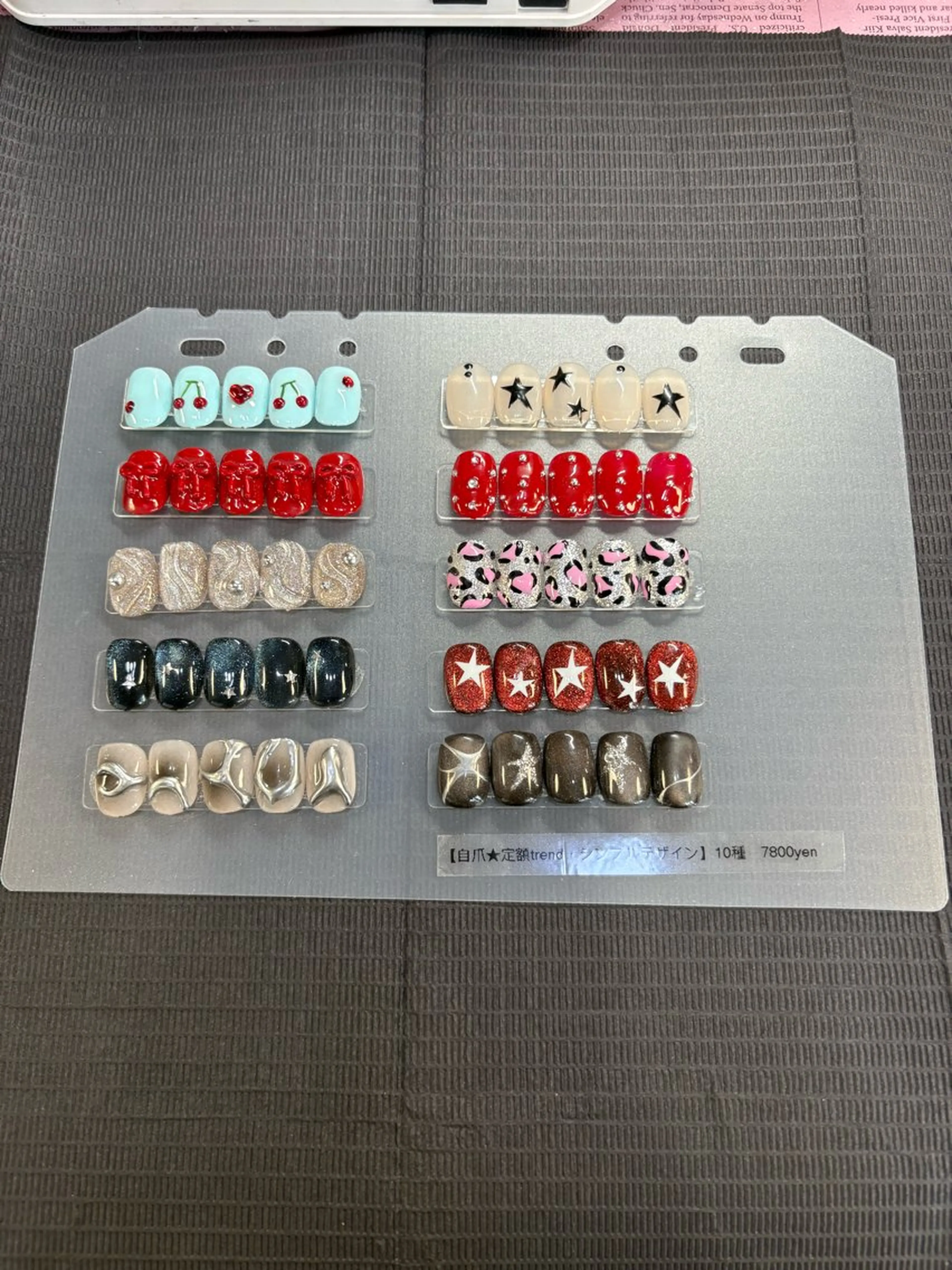 ネイル 【パラジェル・フィルイン】 T&BNAIL STUDIO所属・あまるめ ゆきえのネイルデザイン