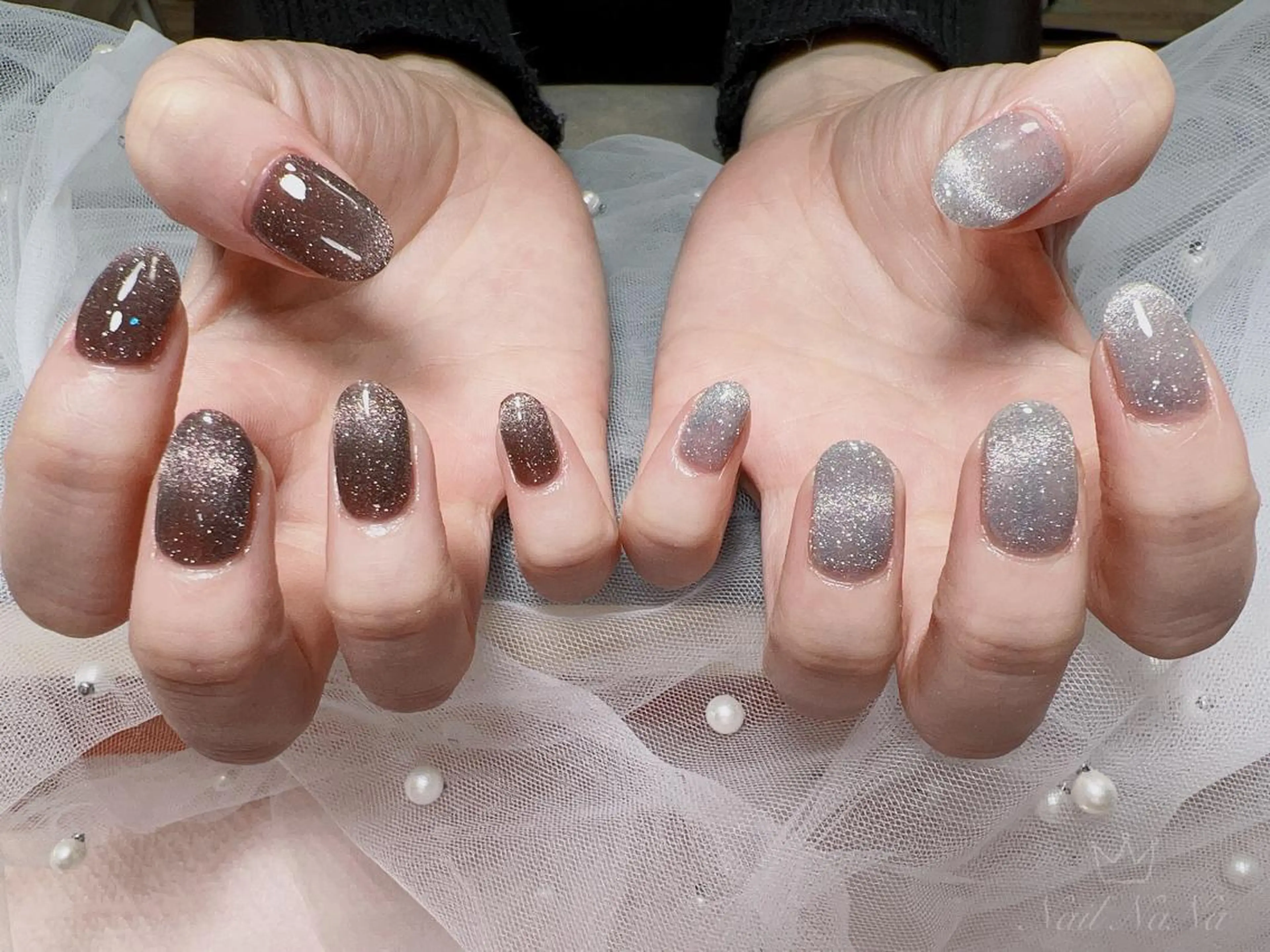 ショート カラー ネイル ハンドネイル Nail NaNaのネイルデザイン