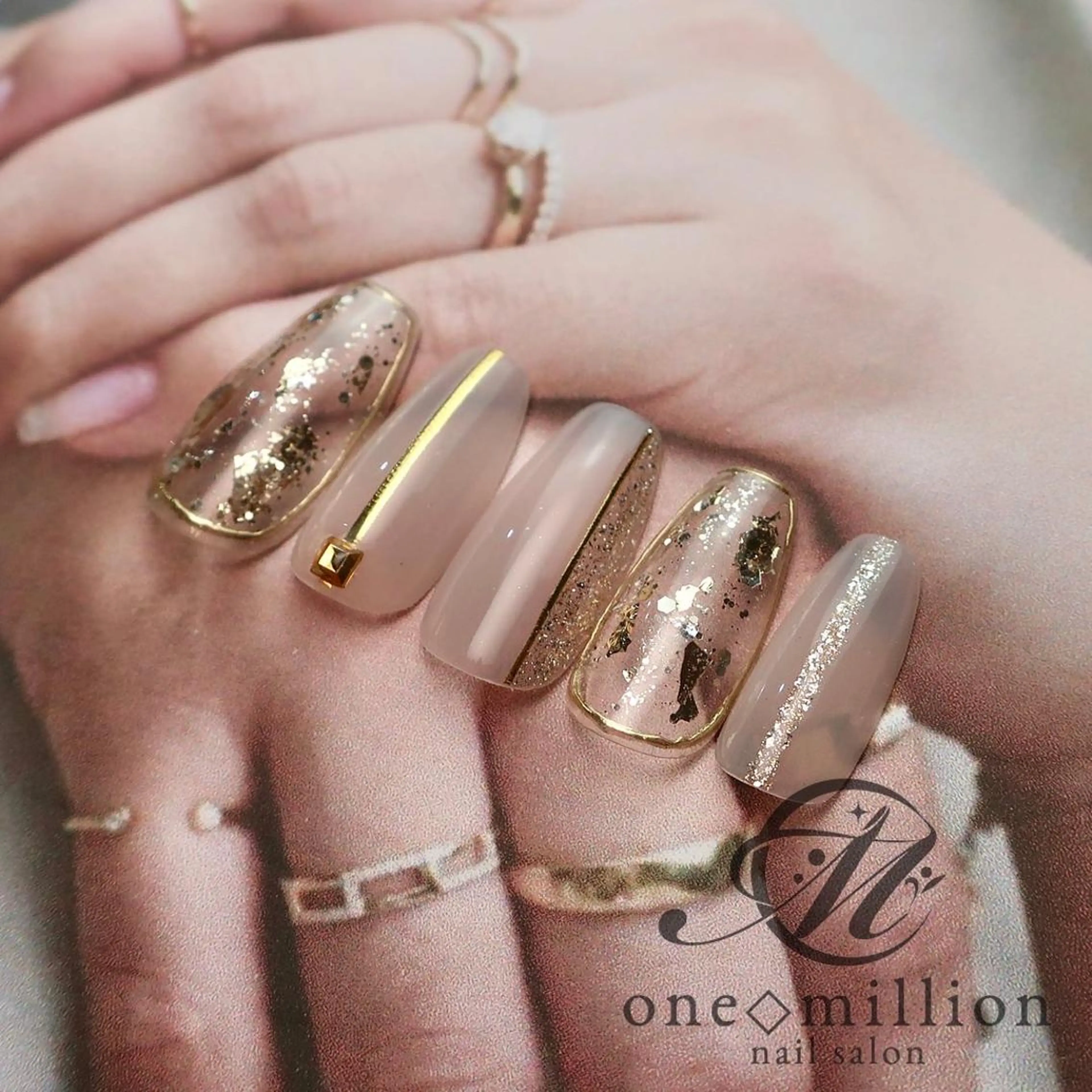 ネイル nail salon ワンミリオンのネイルデザイン