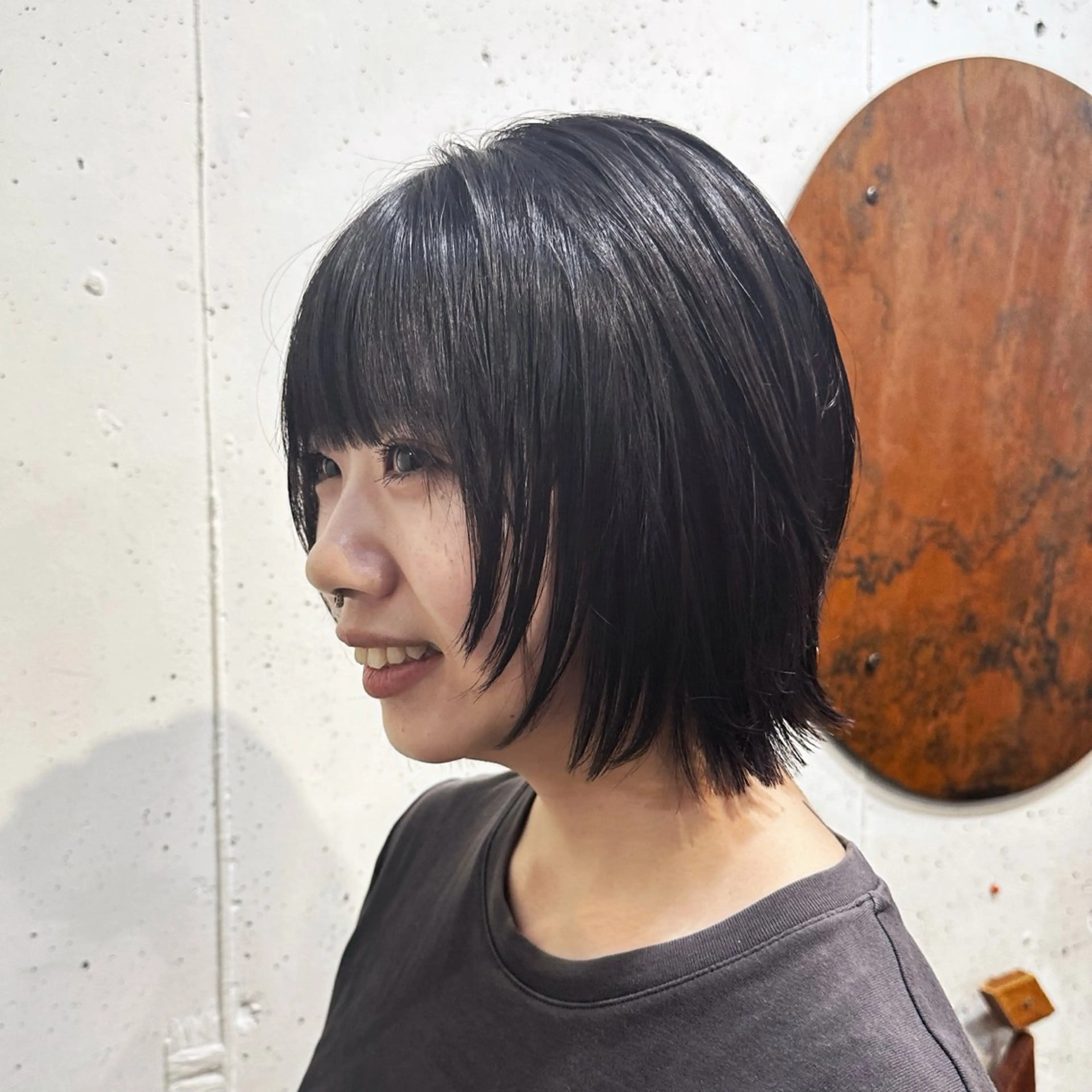 ミディアム ボブ/ショート /🦋服部ルミナ🦋のヘアスタイル