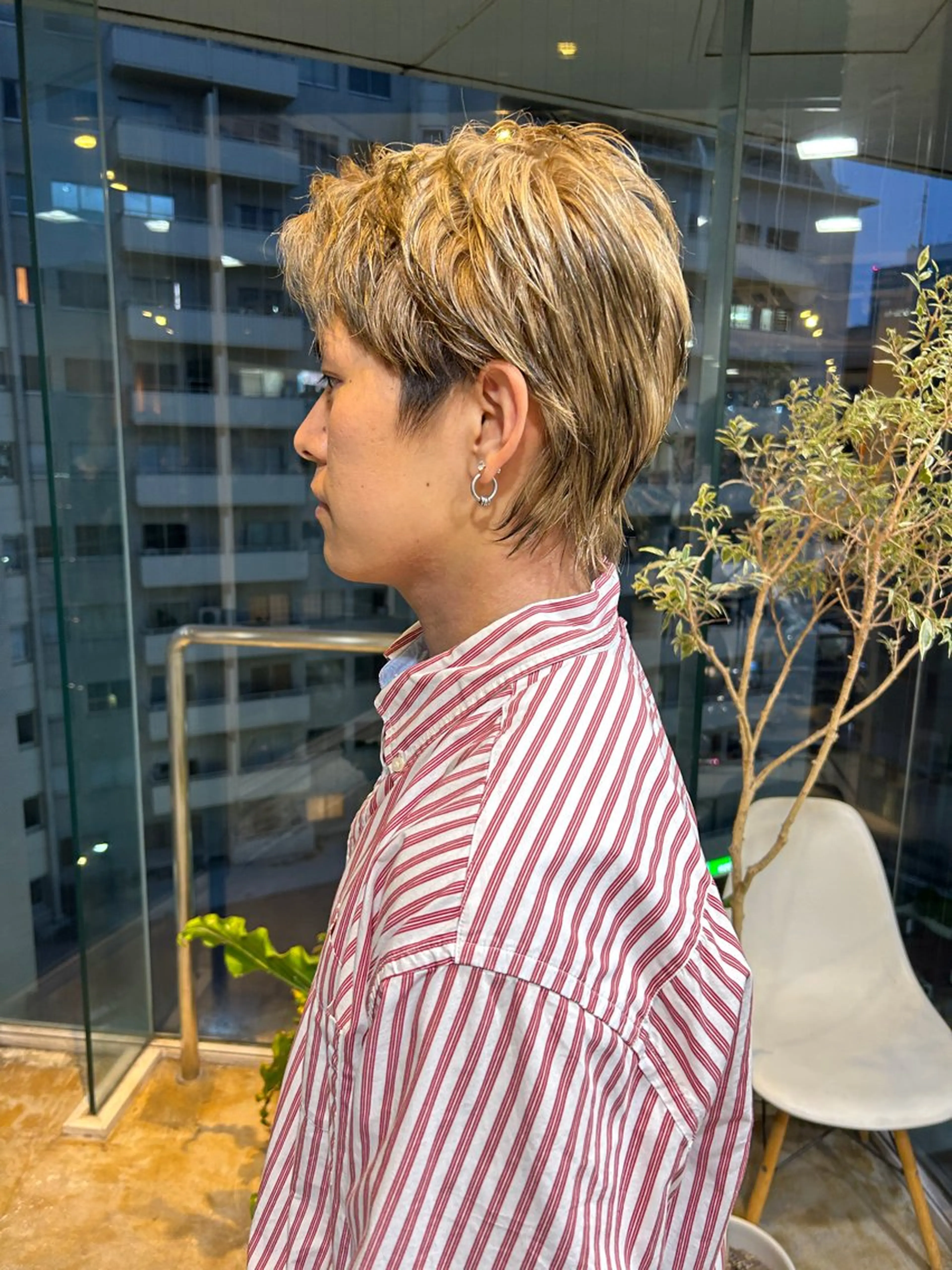 カラー メンズ デザインパーマ🌀 KAISEIのヘアスタイル