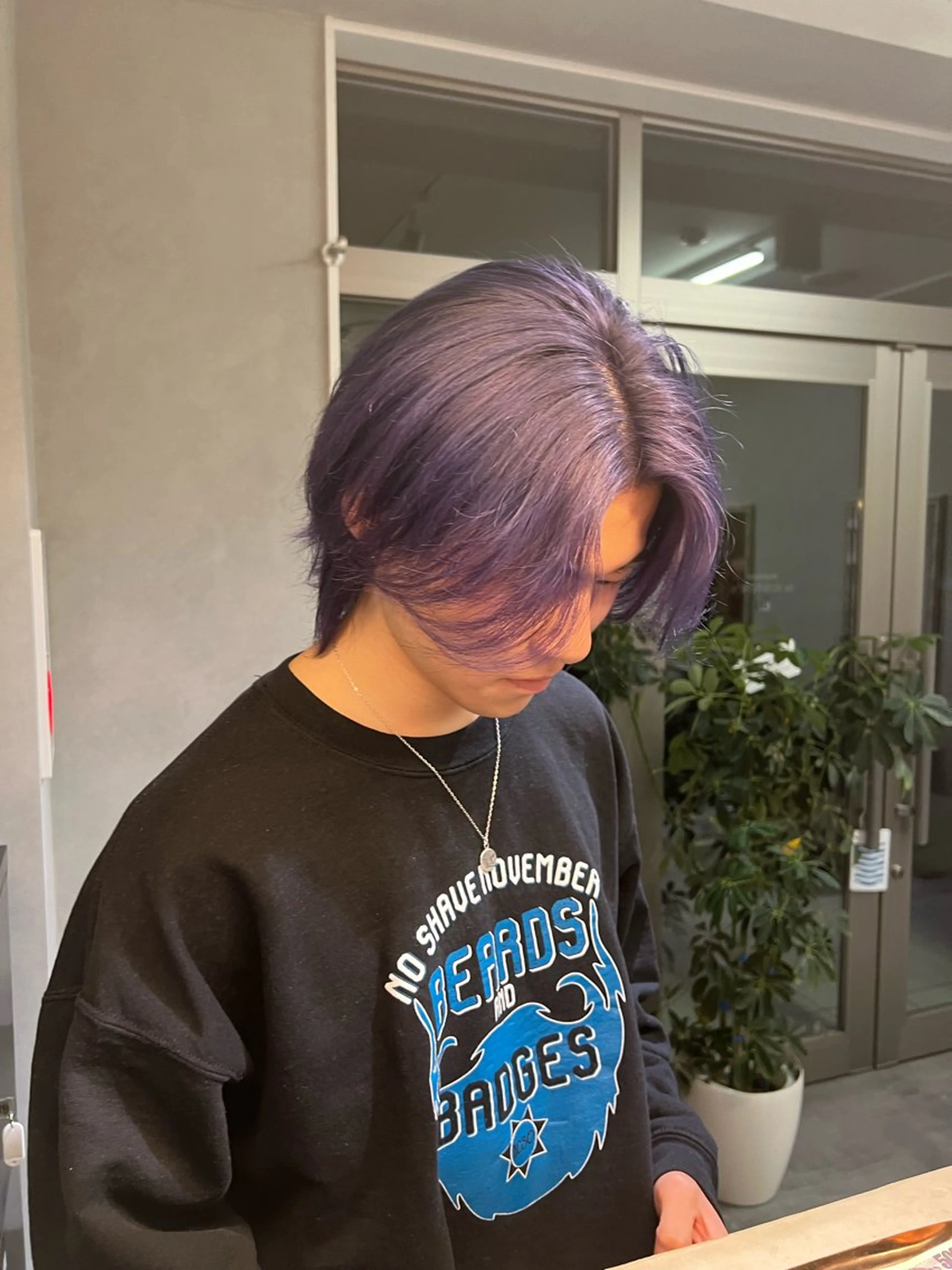 ロング メンズ メンズブリーチ morrow by suntown所属・💙AKANE ハイトーン特化💙のヘアスタイル