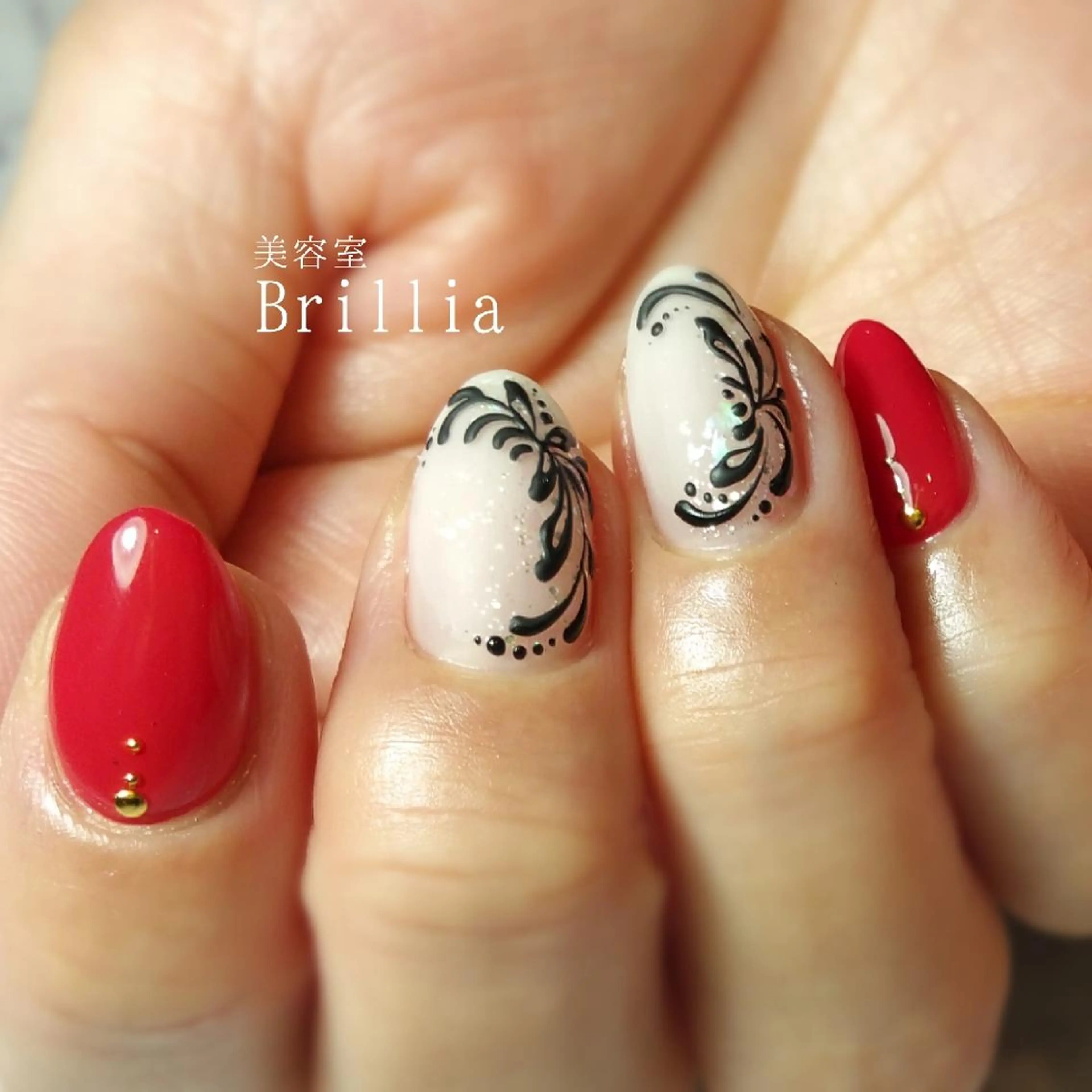 ネイル ハンドネイル 柴田 彩のネイルデザイン