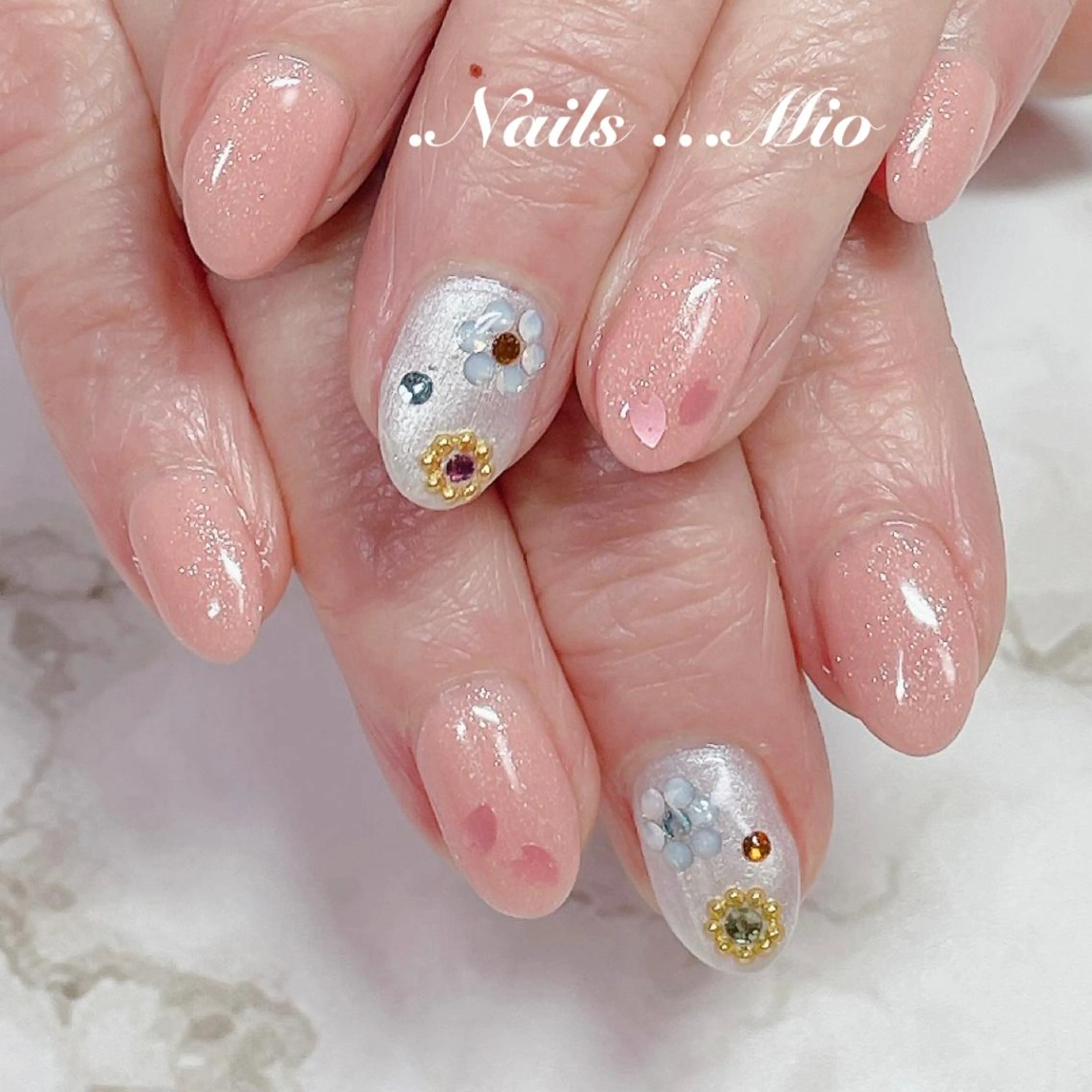 ネイル ワンカラーネイル .Nails Mio 赤羽西ネイルサロンのネイルデザイン