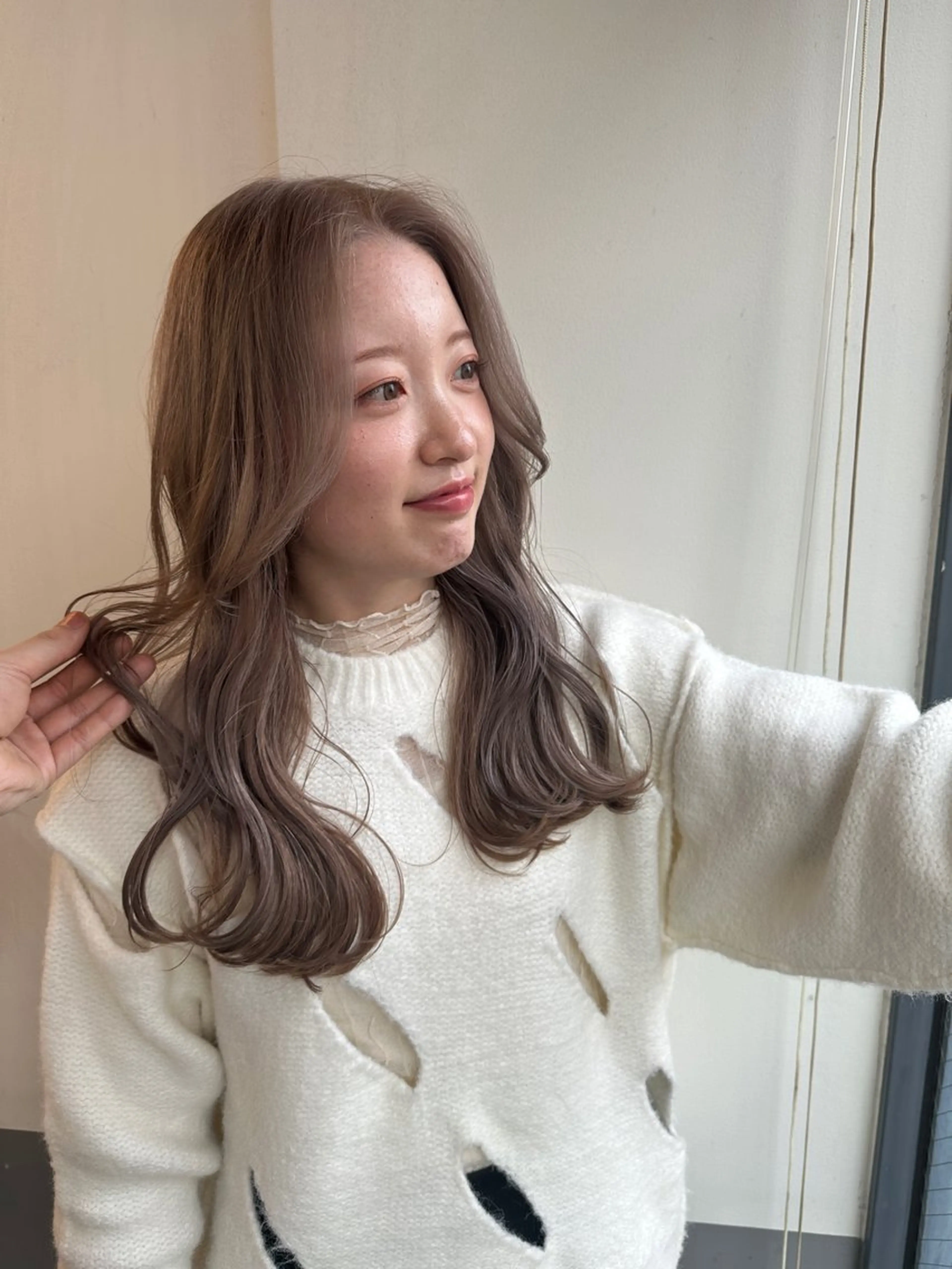 セミロング ボブ/ぱつっとボブ/ 谷口 海星のヘアスタイル