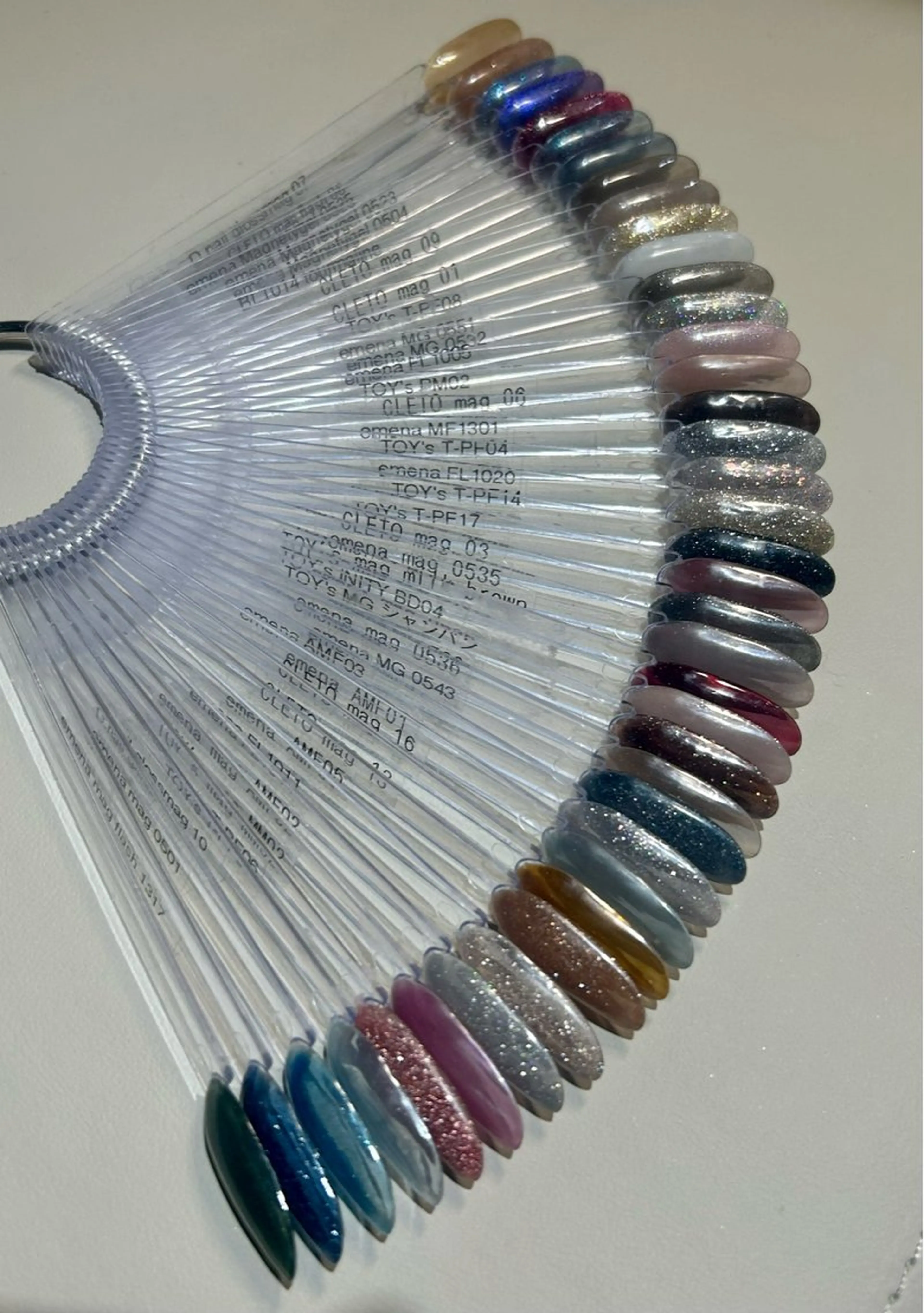 ネイル フラッシュネイル マグネットネイル OAK eyelash&nail 新潟所属・森山 ミチカのネイルデザイン