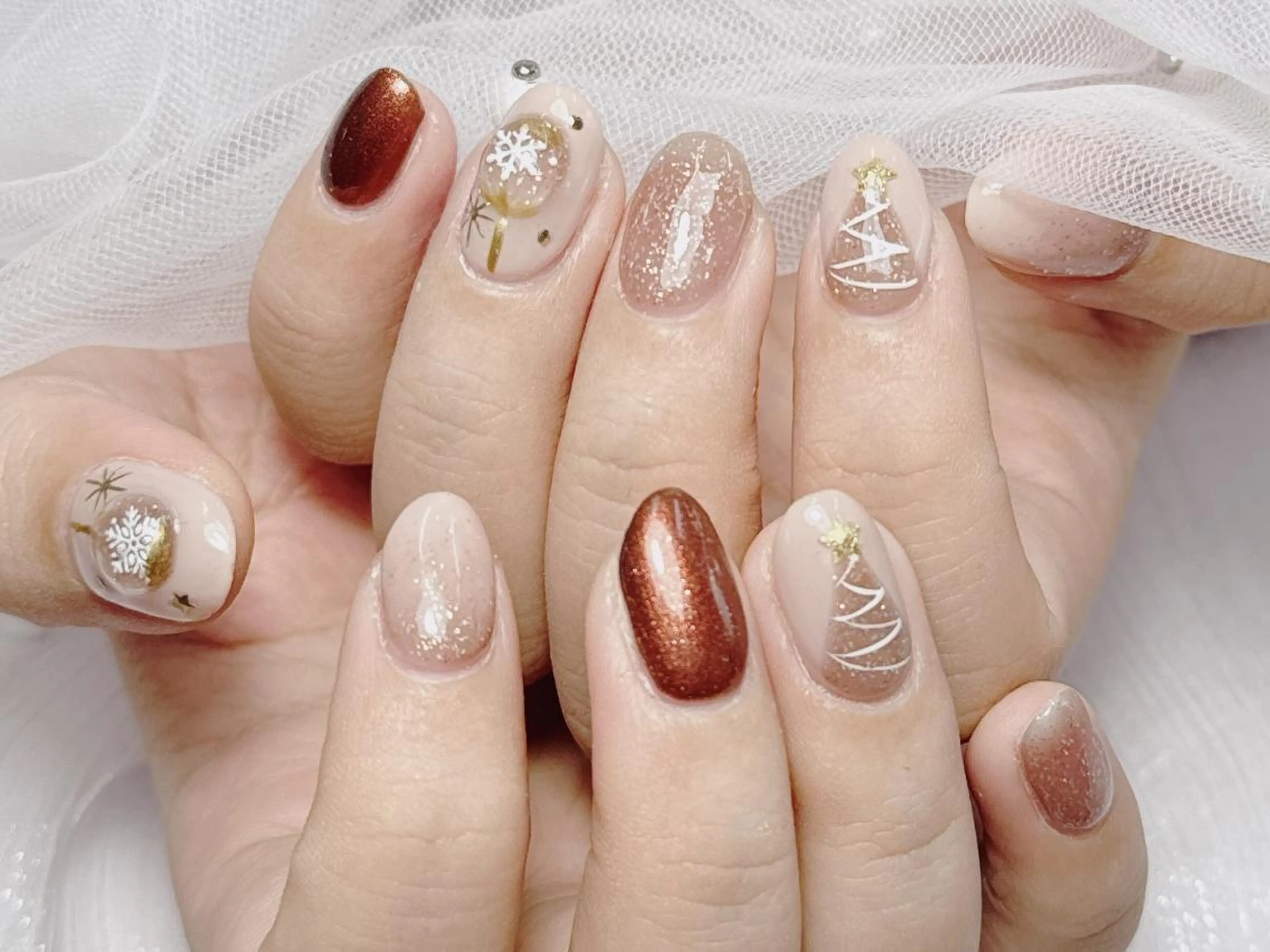 ネイル 持ち込み ショートネイル 日奈子 あゆみのネイルデザイン