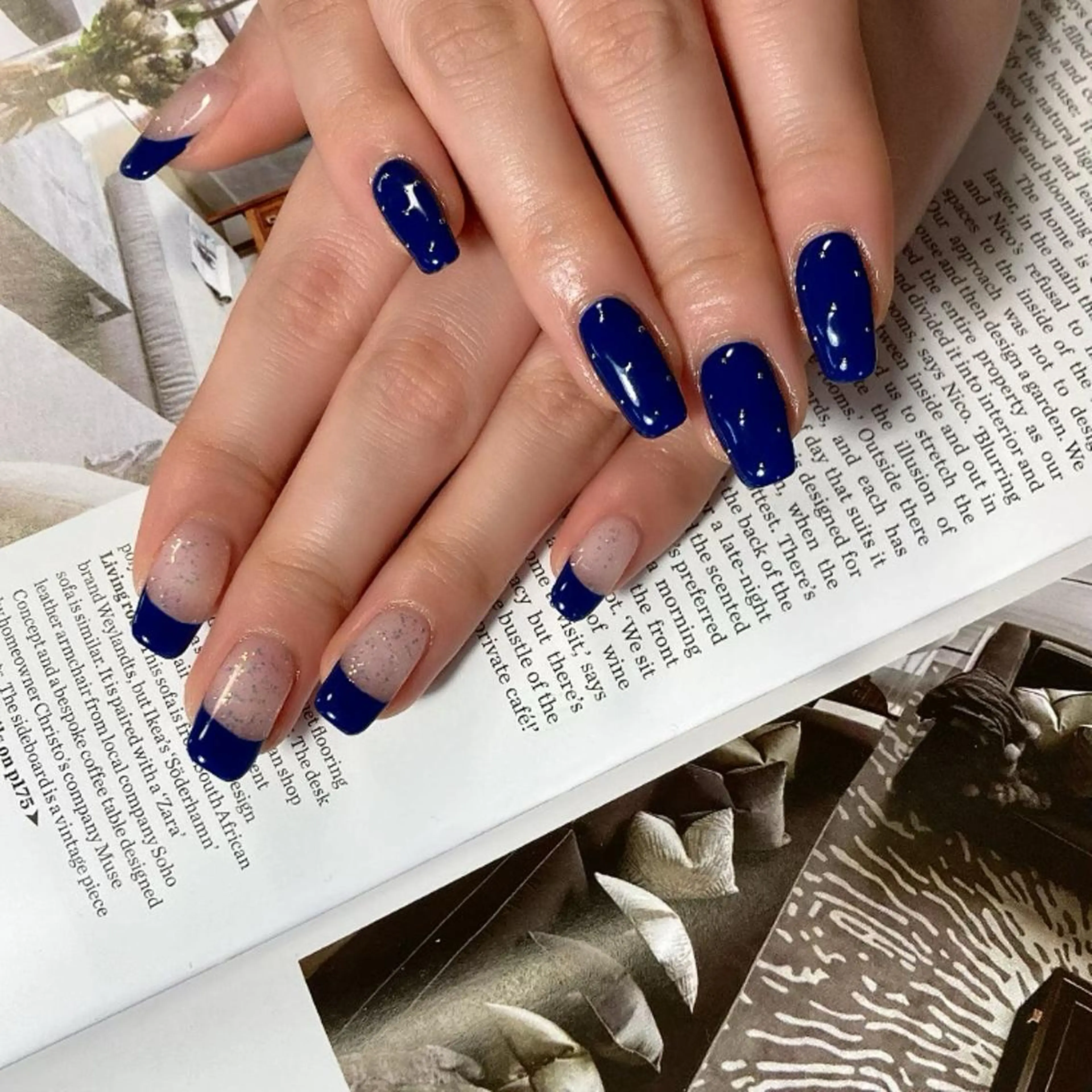 セミロング ネイル Lofi nails ゆきこのネイルデザイン