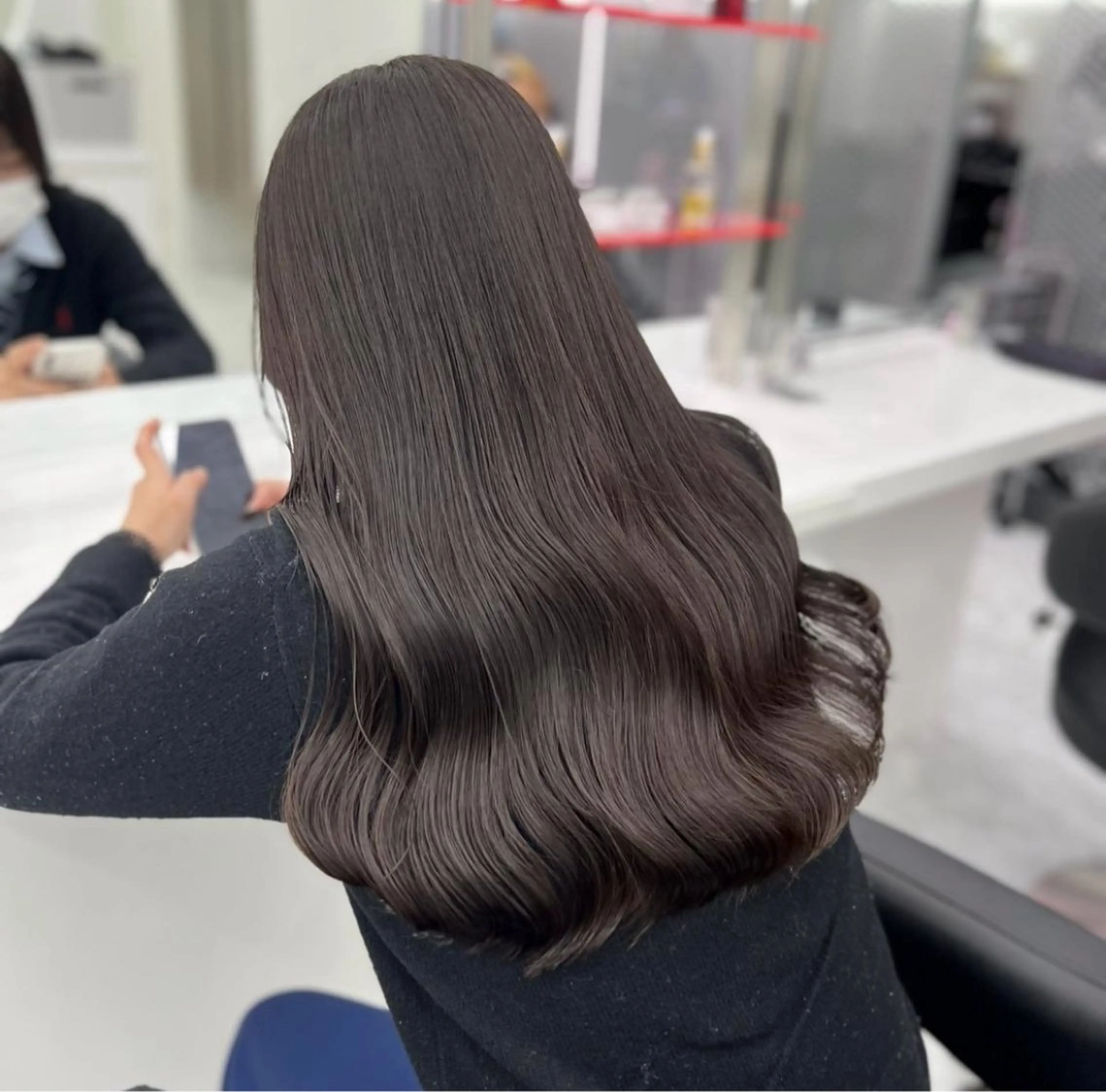 ロング カラー 🤍透明感推しカラー 🤍yui‪💞✨のヘアスタイル