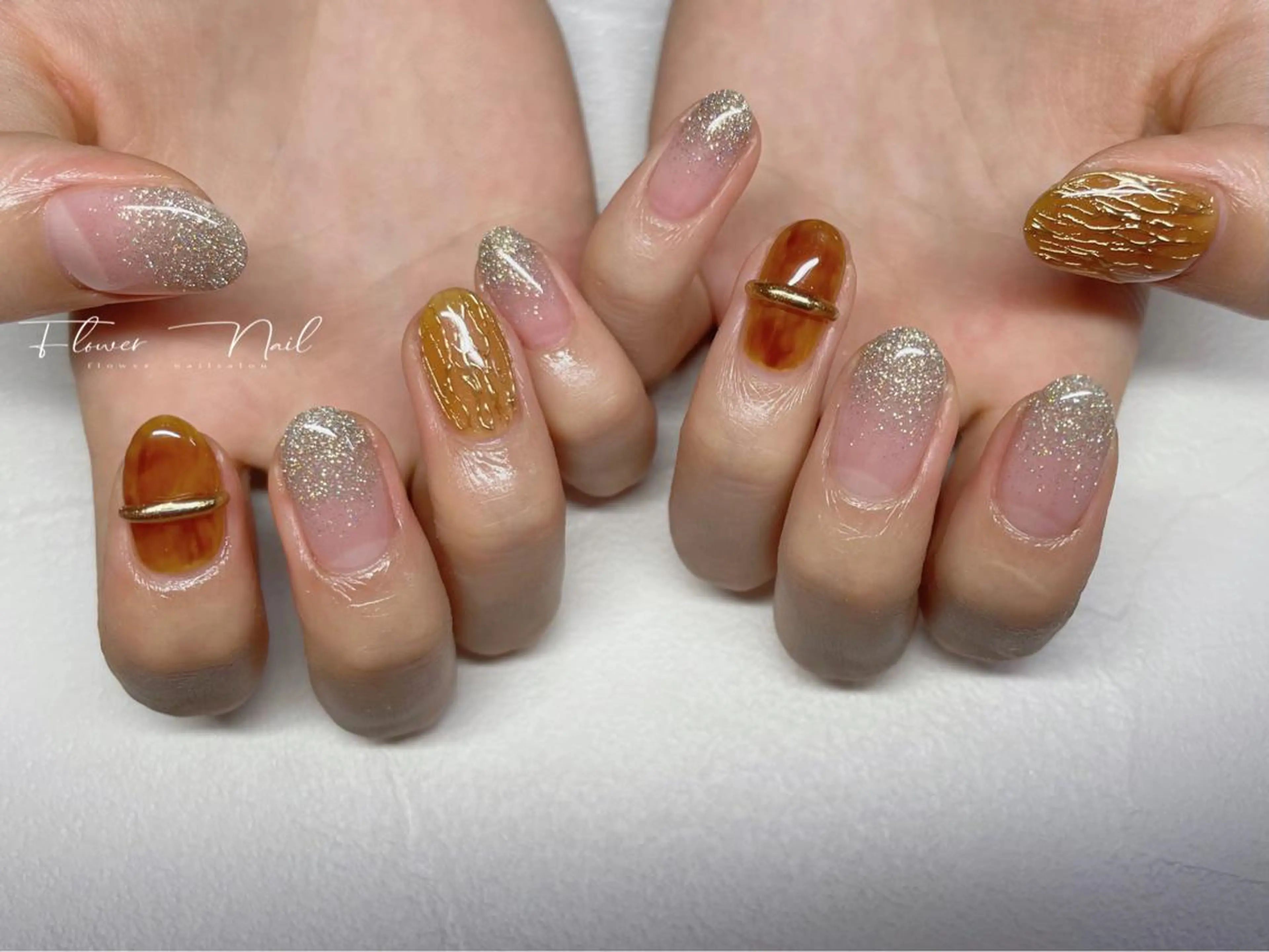 ネイル Flower nailsalon 2号店所属・U M. nailのネイルデザイン