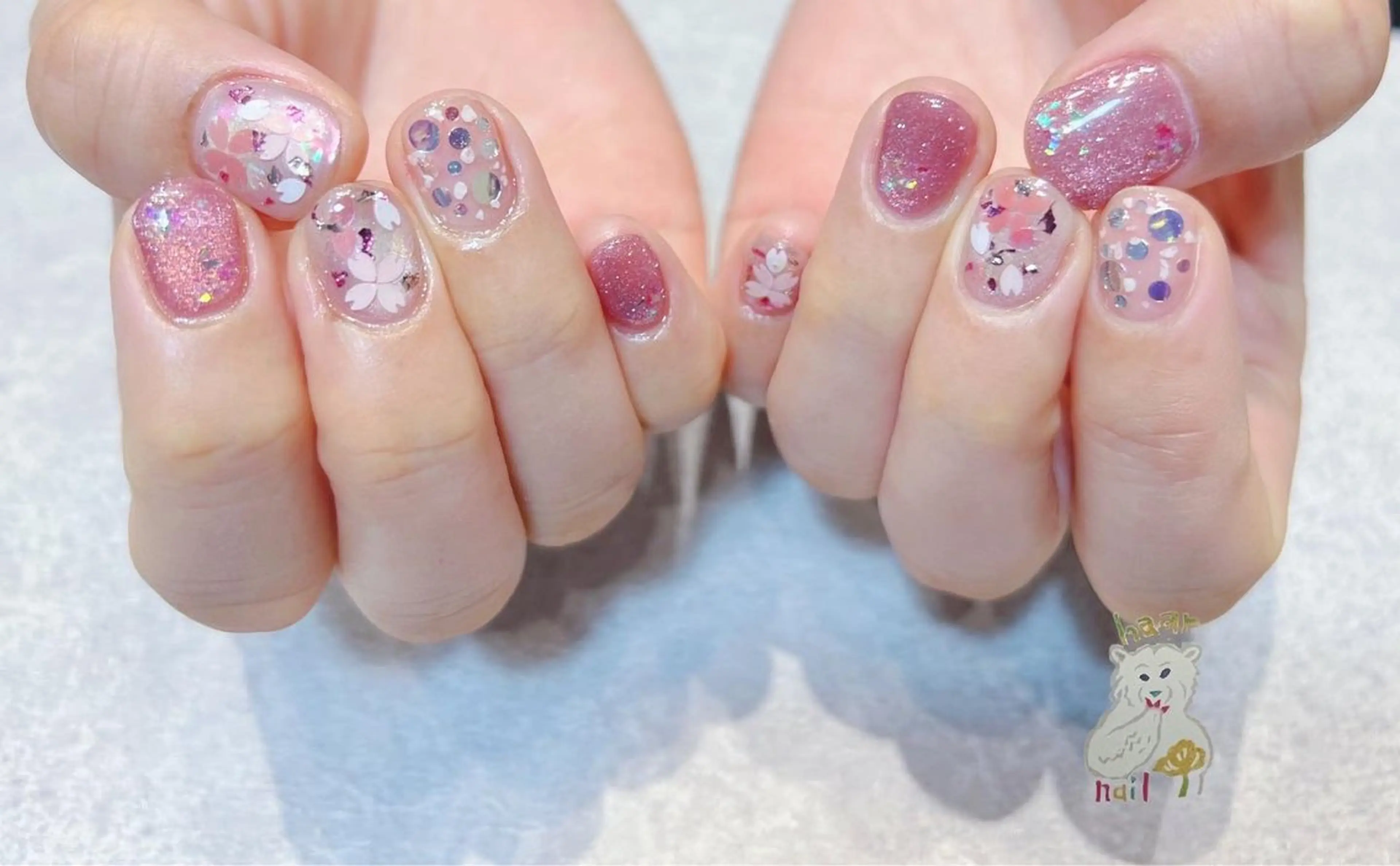 ネイル ハンドネイル 深田 加代のネイルデザイン