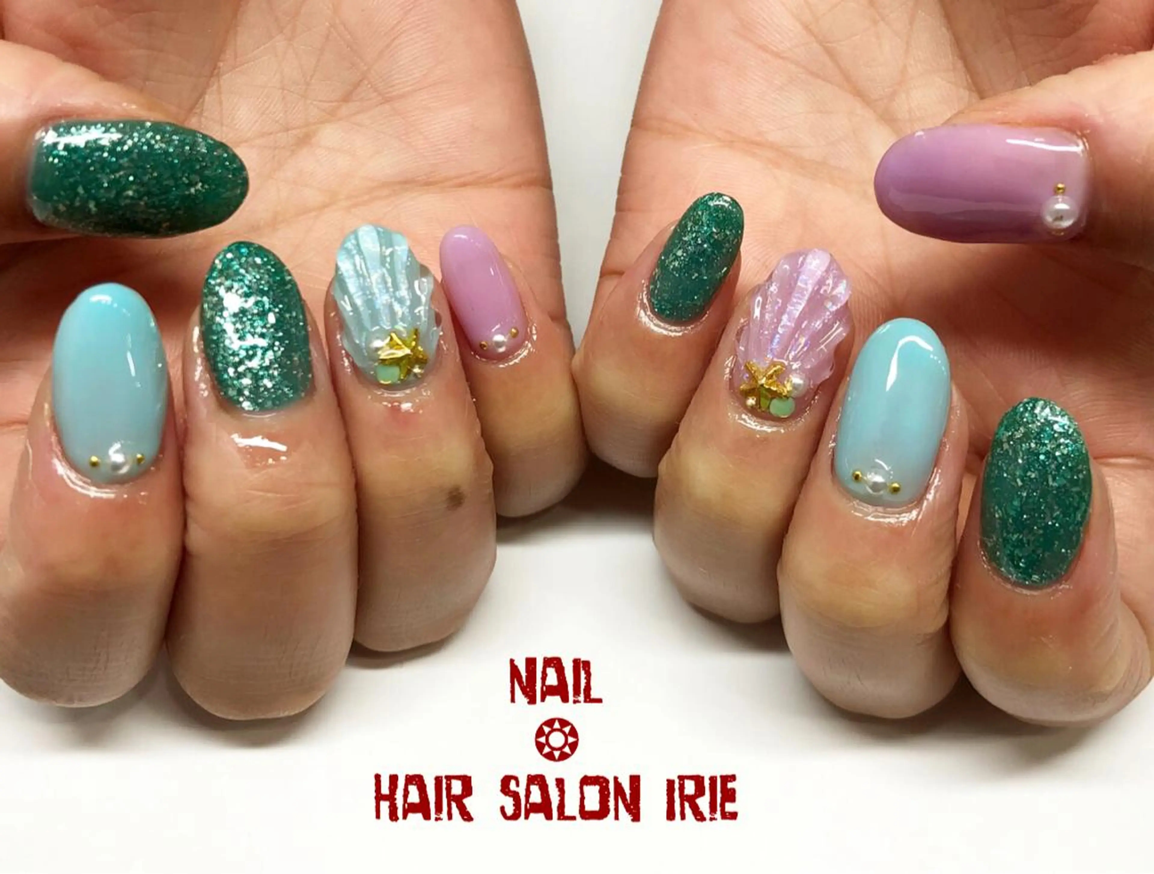 ネイル Hair salon Irie所属・與儀 知佳のネイルデザイン