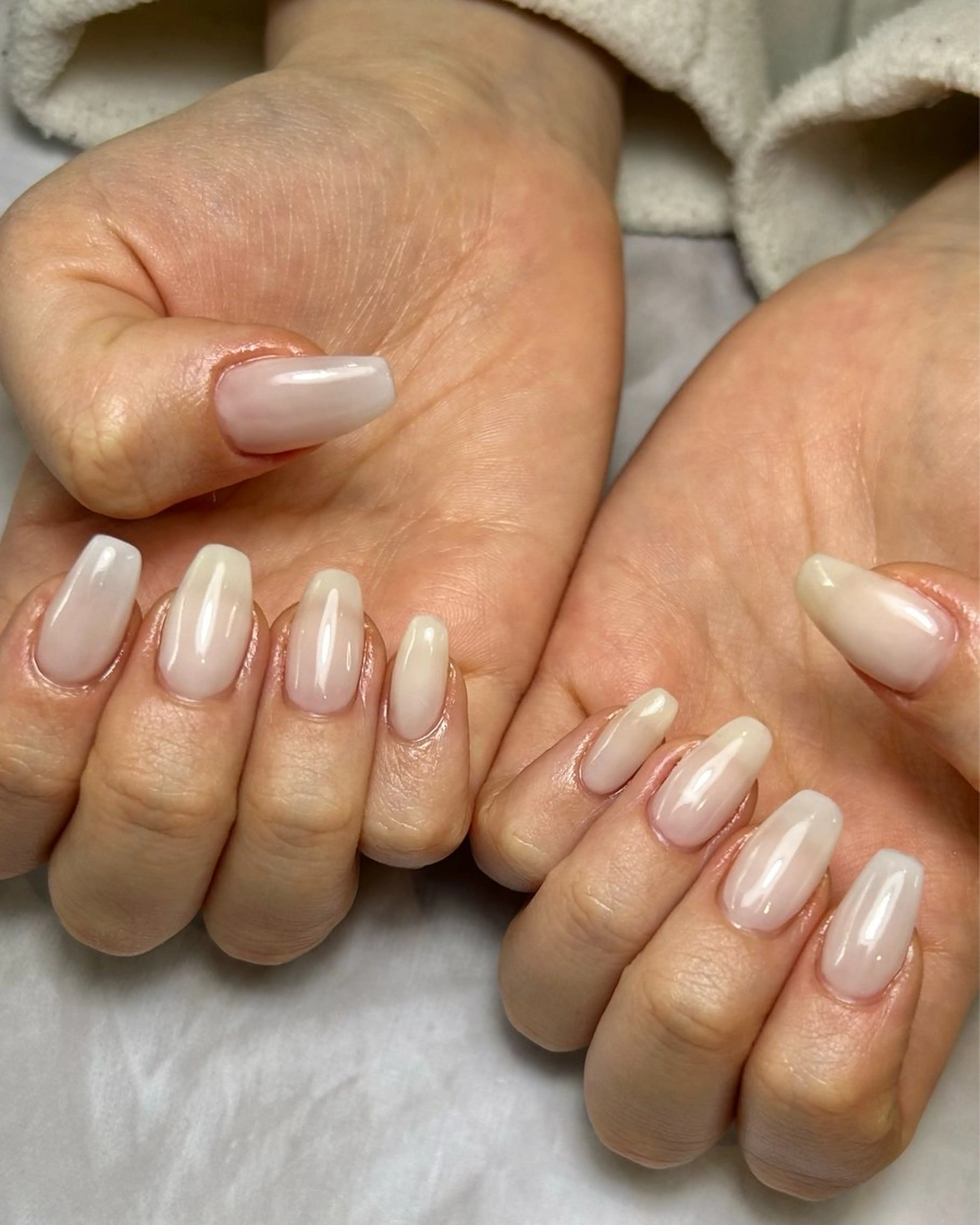 ネイル シンプルネイル ハンドネイル Reflection marikoのネイルデザイン