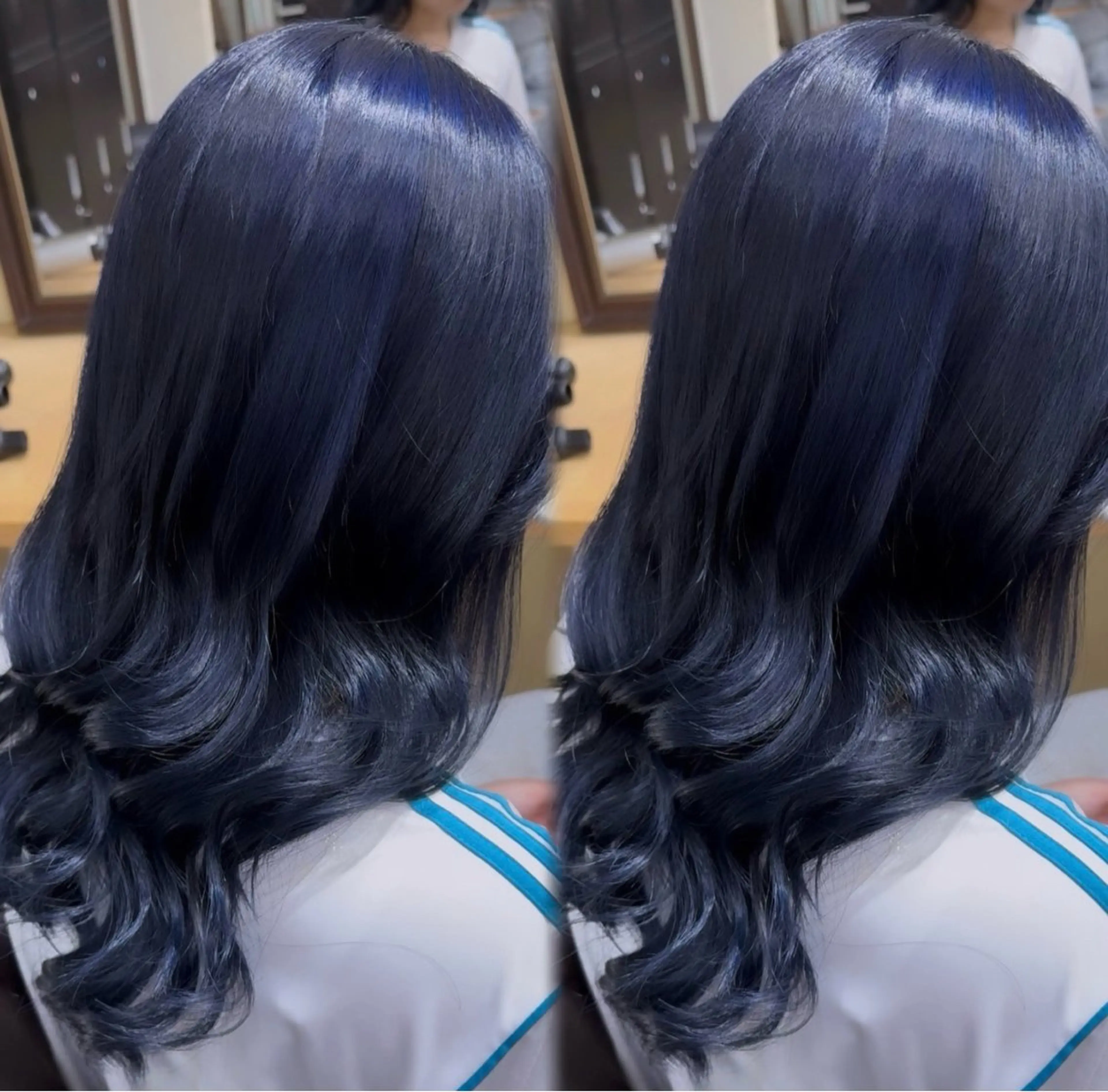 セミロング カラー ヘアカラー トリートメント ⠀ 流菜のヘアスタイル