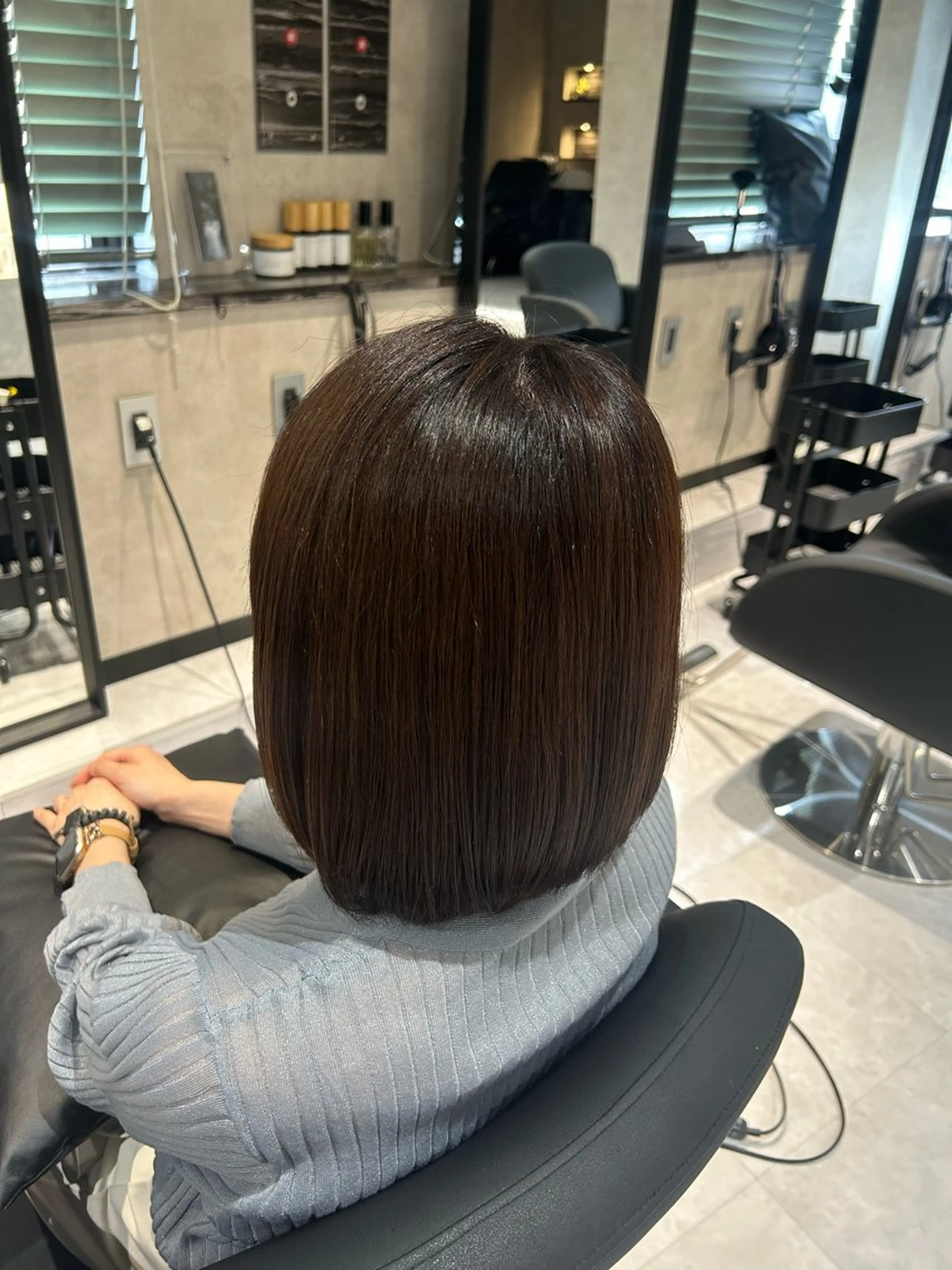 ショート カラー ヘアカラー トリートメント 《.Xian》リク /透明感カラー/艶髪のヘアスタイル