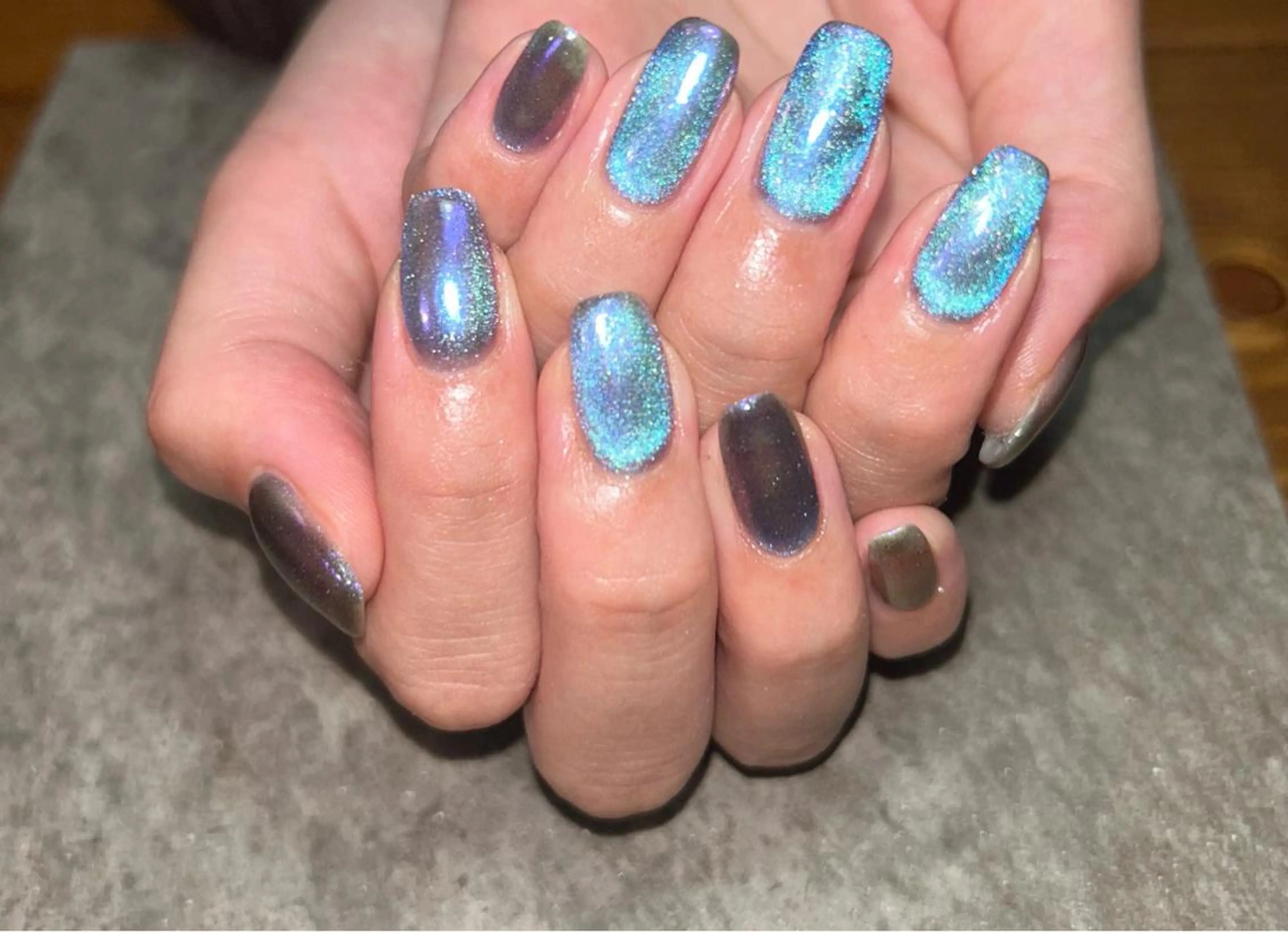 ネイル ジェルネイル マグネットネイル ニュアンスネイル Nroom.所属・Nroom. /はるのネイルデザイン