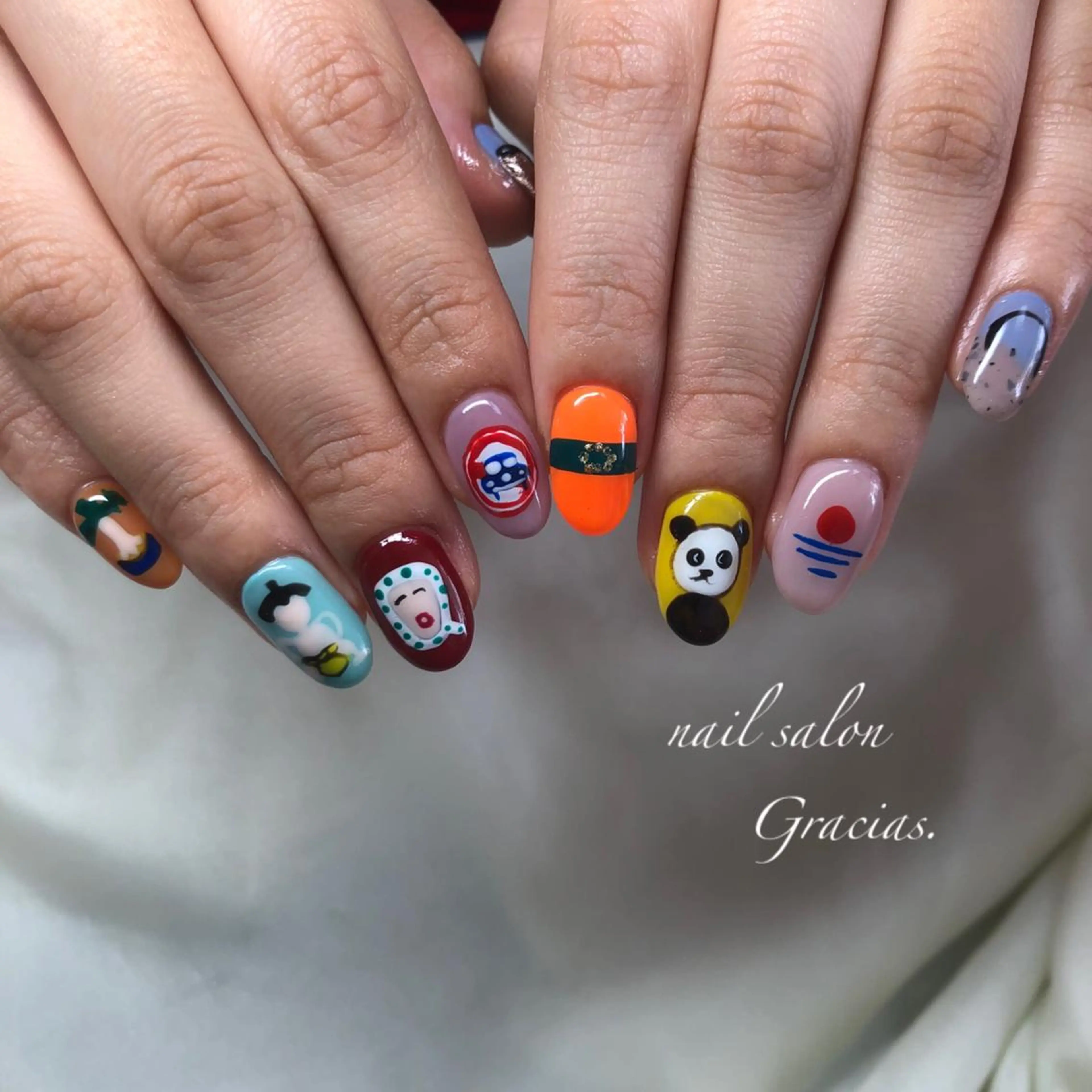 ネイル ハンドネイル Gracias. rieのネイルデザイン