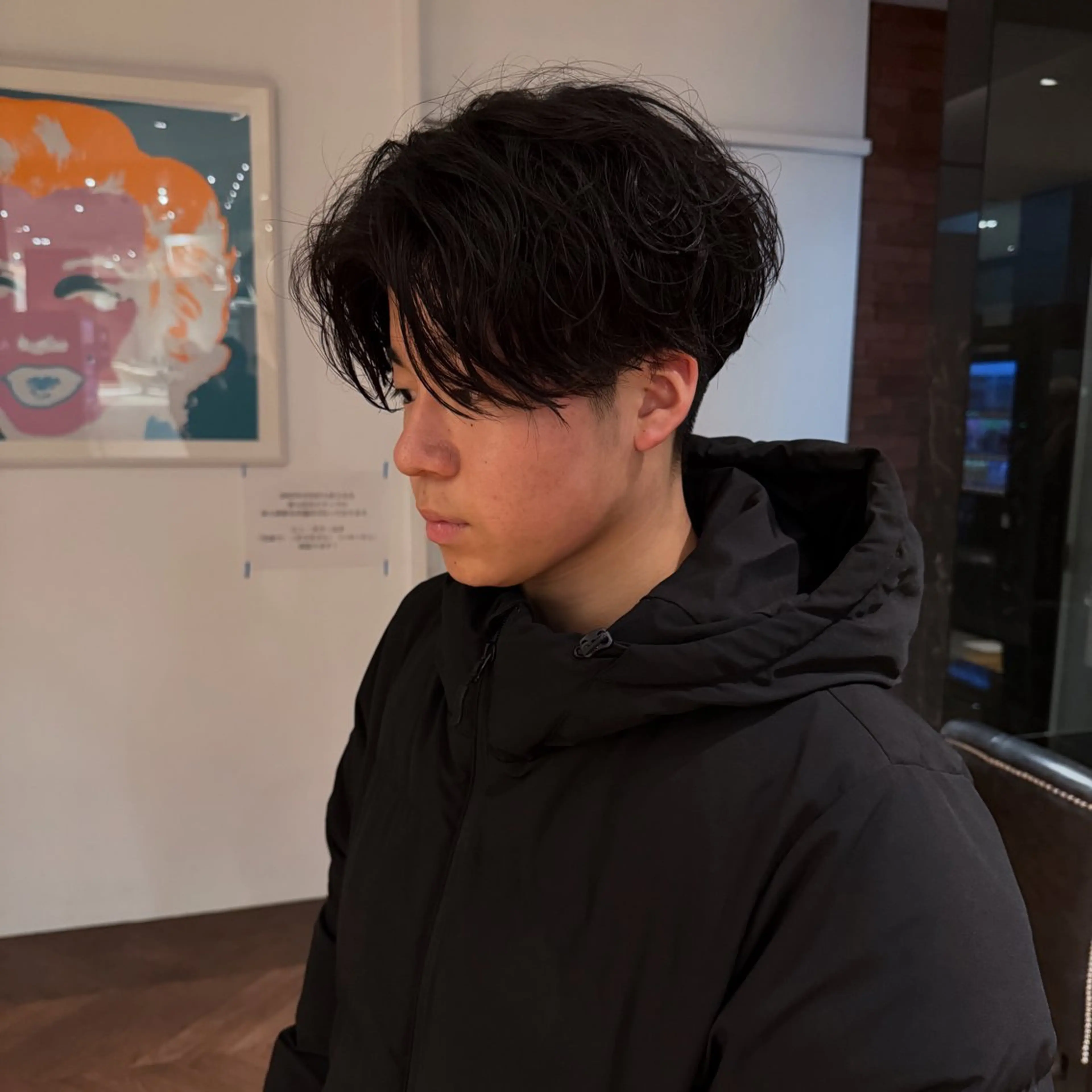 パーマ SARA山口caz カット/パーマのヘアスタイル