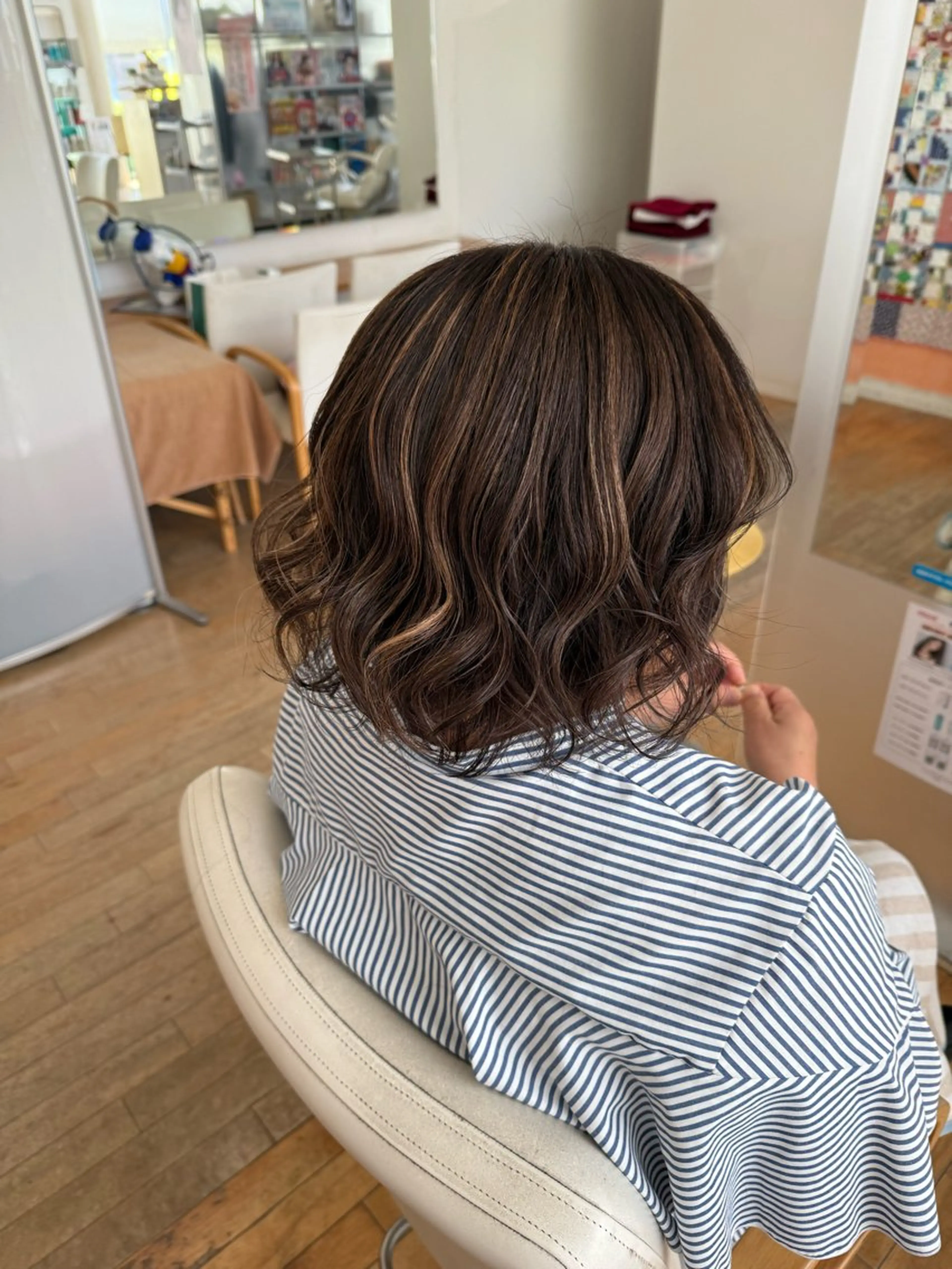 ショート 山本 瑠華のヘアスタイル
