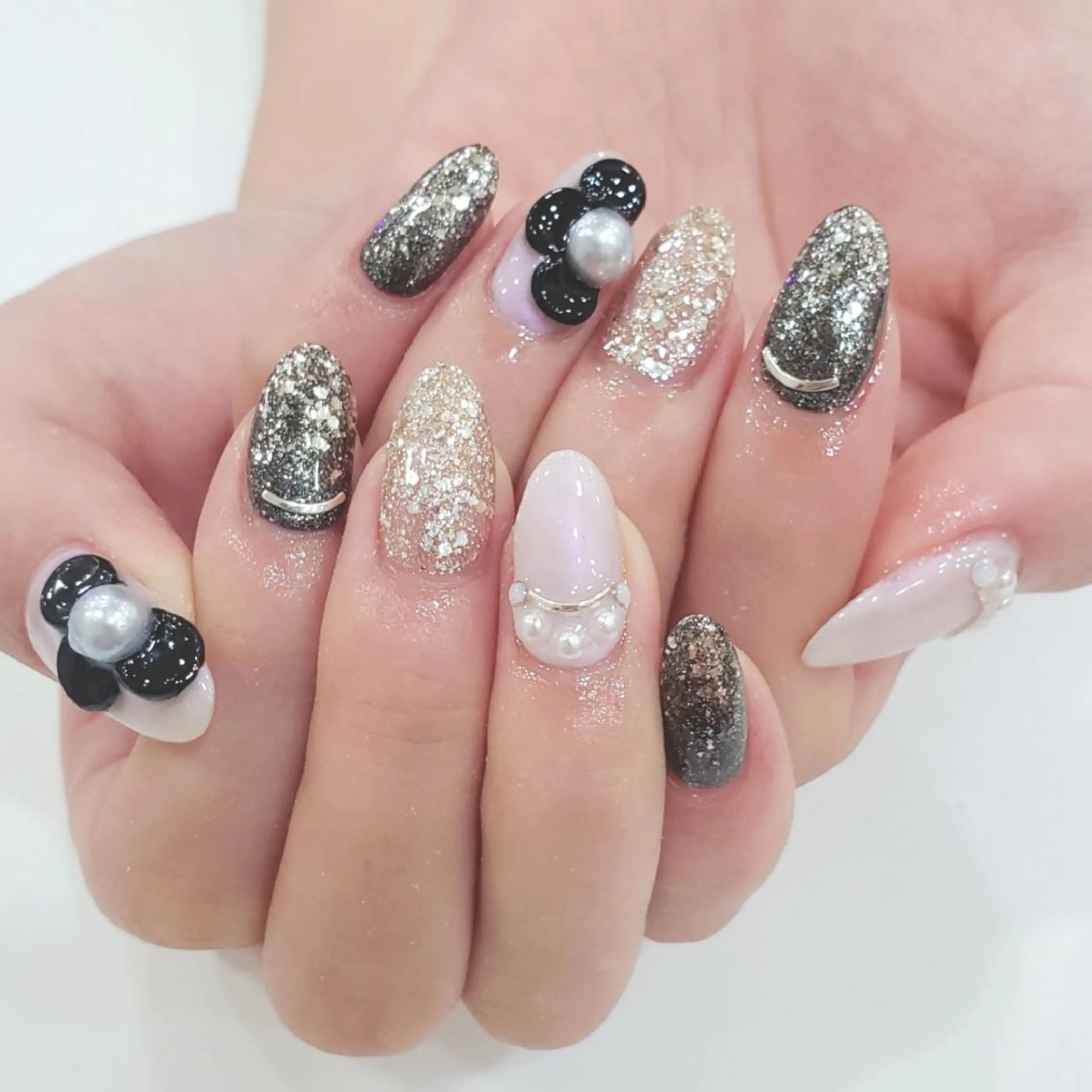 ネイル ぷっくりネイル ハンドネイル Nail leef《リーフ》所属・kahosan 𓆉のネイルデザイン