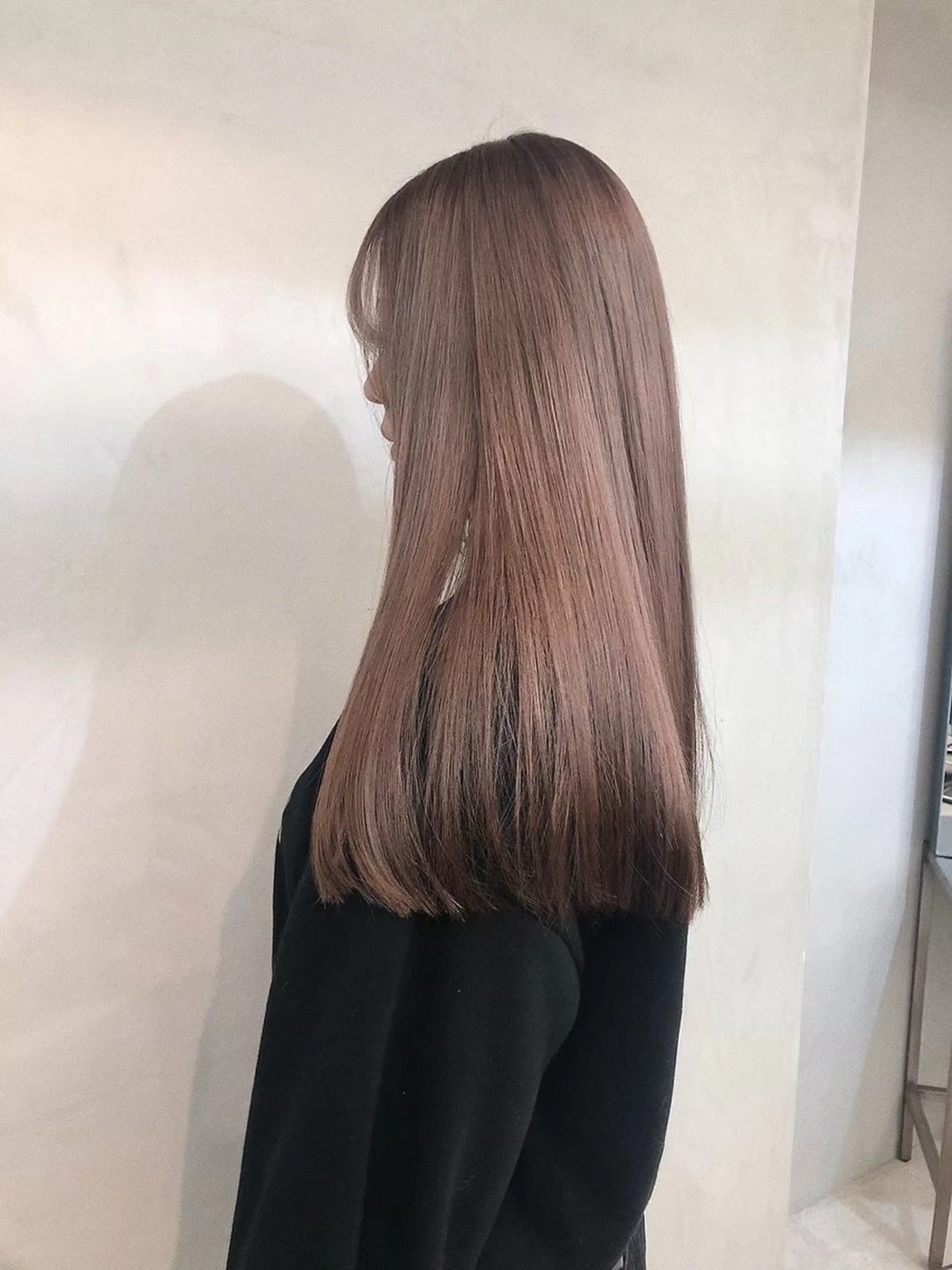 ロング カラー ベージュカラー ブリーチ 透明感カラー ヘアカラー トリートメント nok所属・レイヤー/ベージュ/ どますず🌺のヘアスタイル