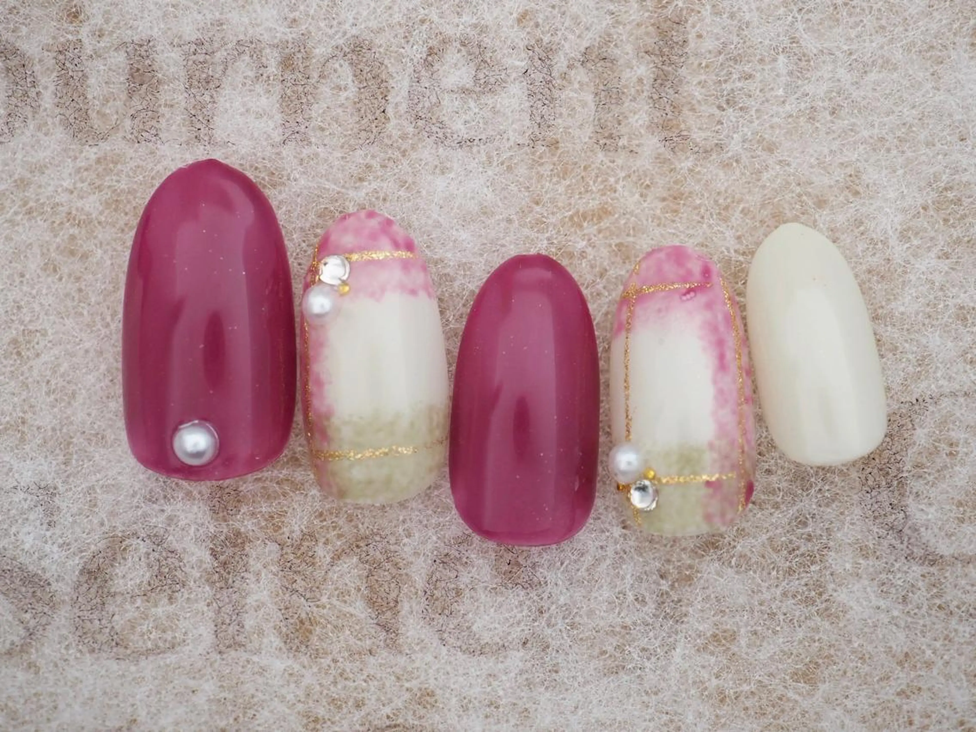 ネイル トップネイリスト Ribbon立川店のネイルデザイン