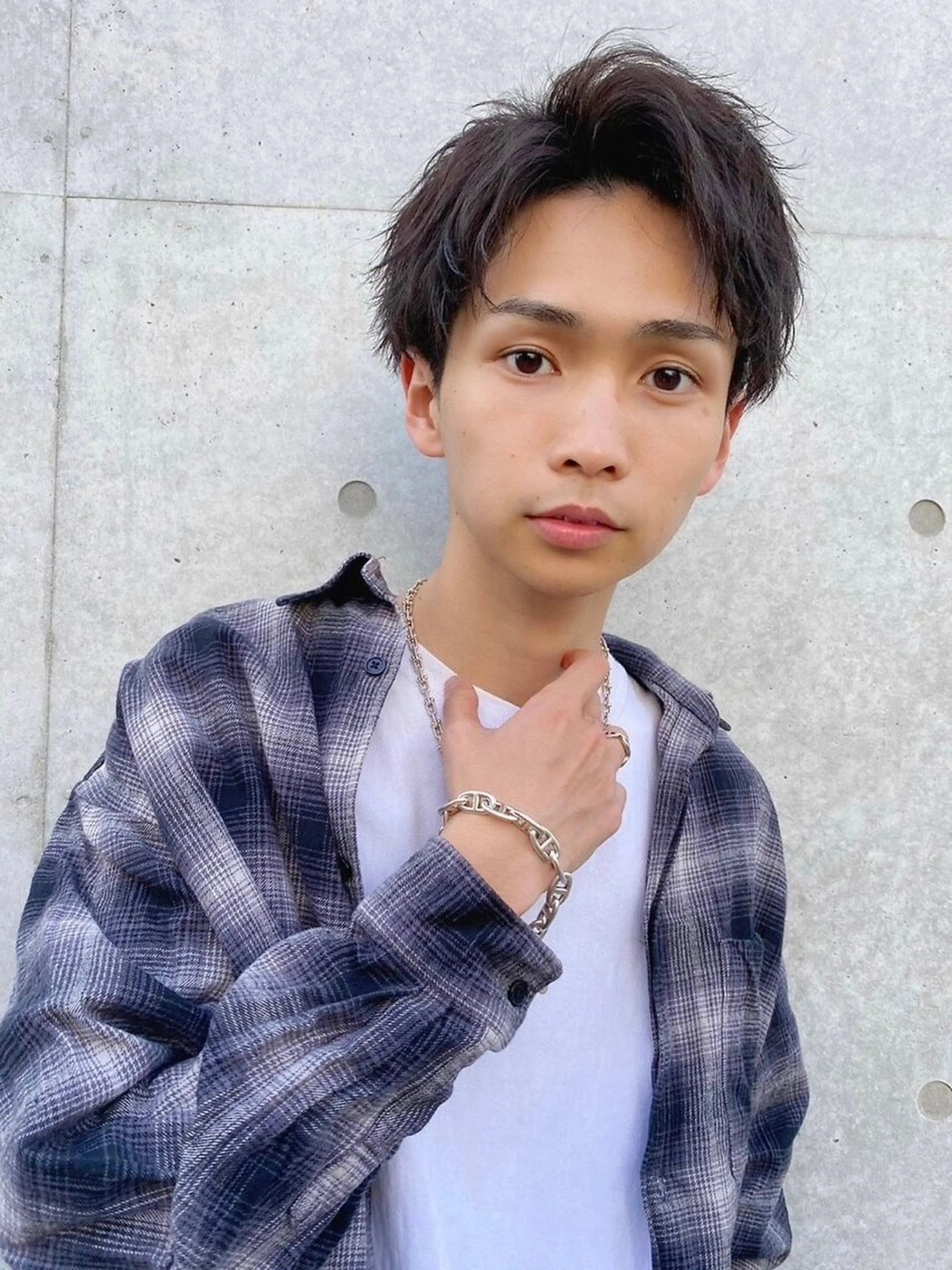 パーマ ヘアアレンジ メンズ ✨【公式】渋谷メンズ サロン BLUCK✨のヘアスタイル