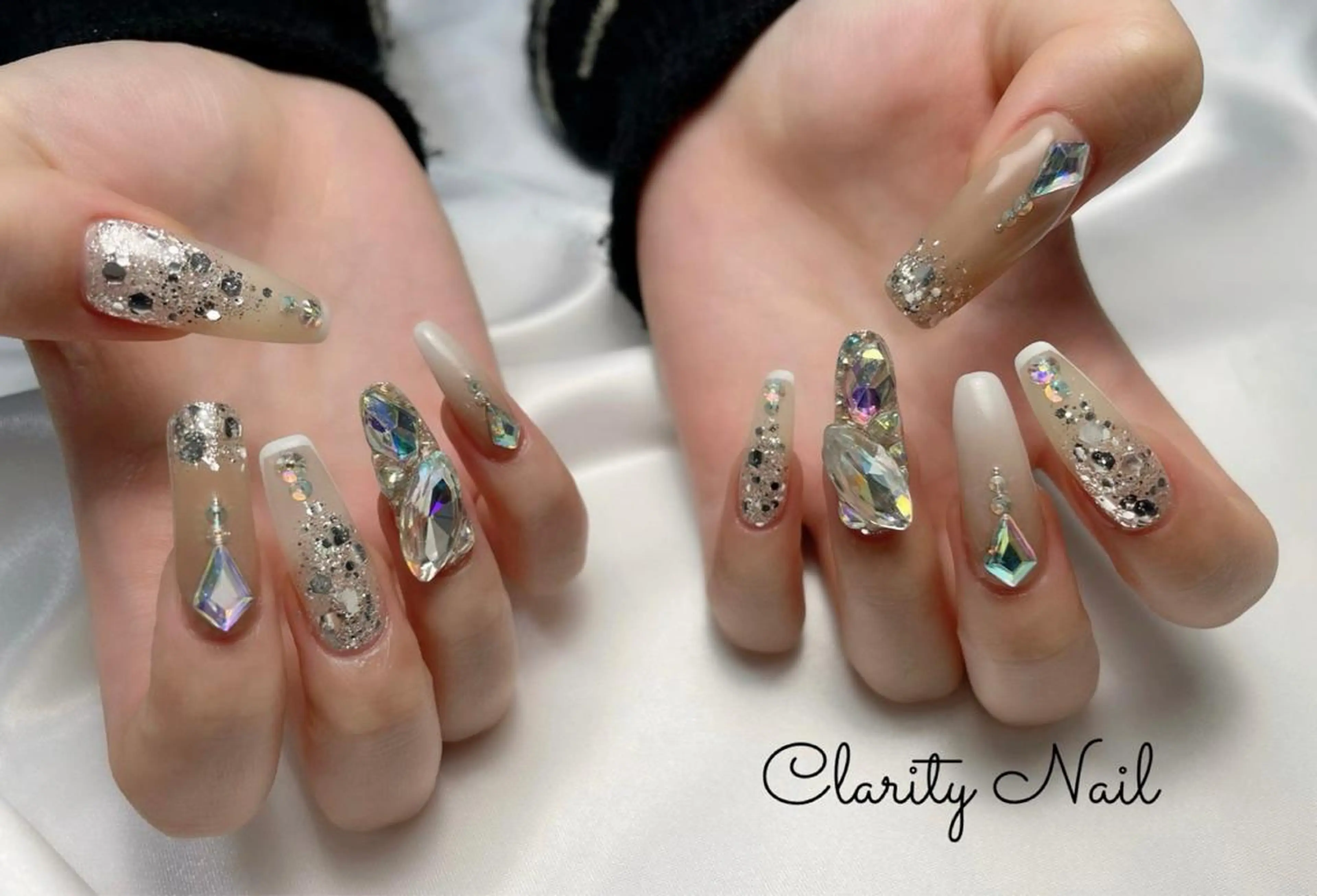 ネイル アートネイル 持ち込み ハンドネイル Clarity Nailのネイルデザイン