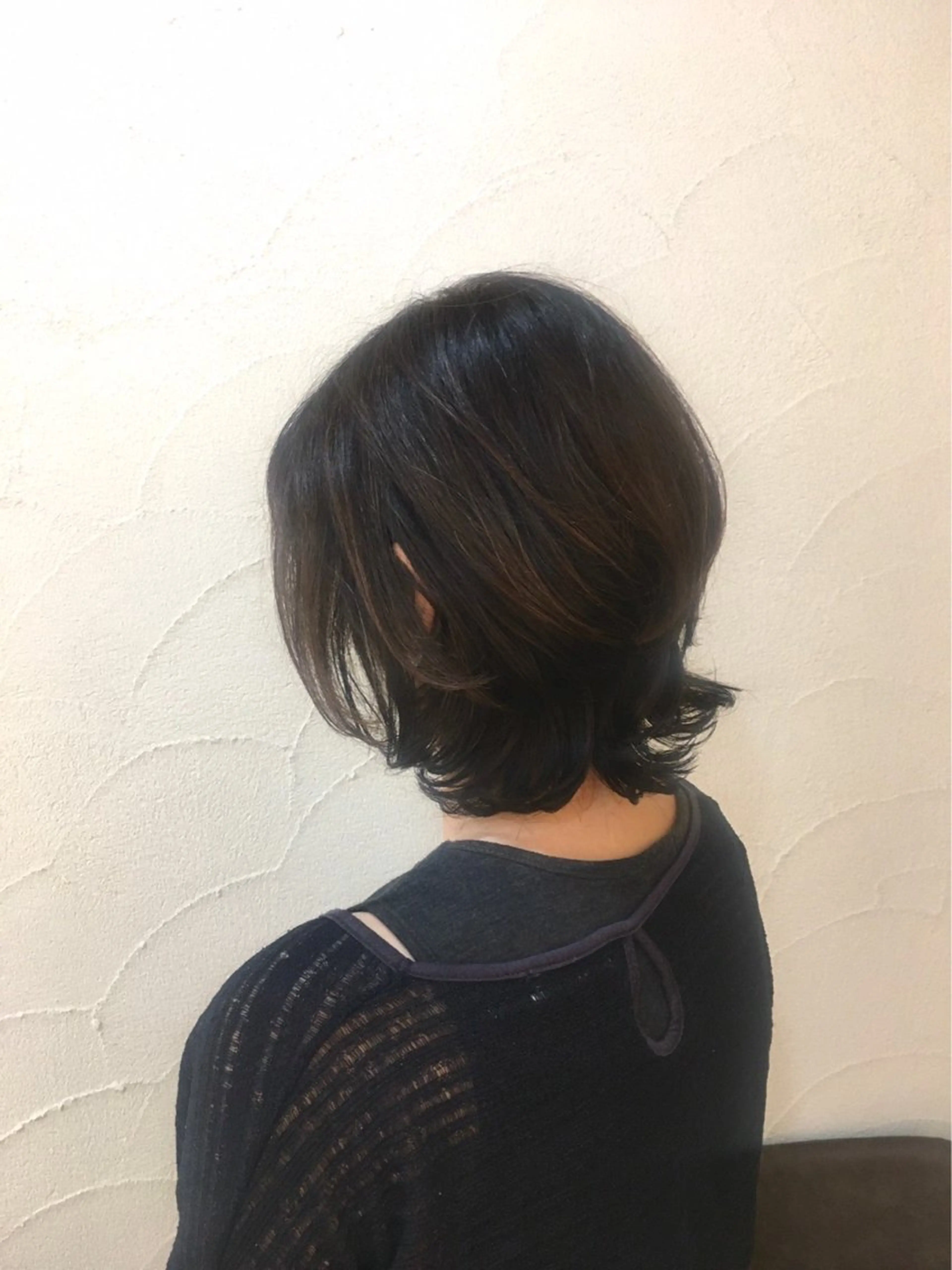 ミディアム カラー カット トリートメント ヘッドスパ ✂︎中山竜哉✂︎ 川崎スタイリストのヘアスタイル